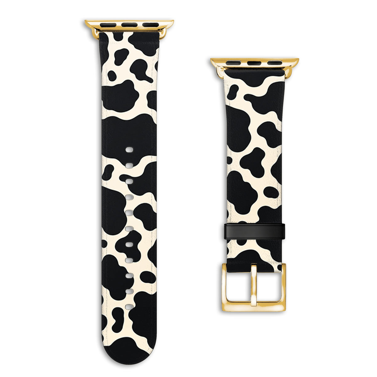 Holly - Apple Watch Armband 38/40/41/42mm 38 40 41 42mm Matt Gold NALIA Kunstleder Armband