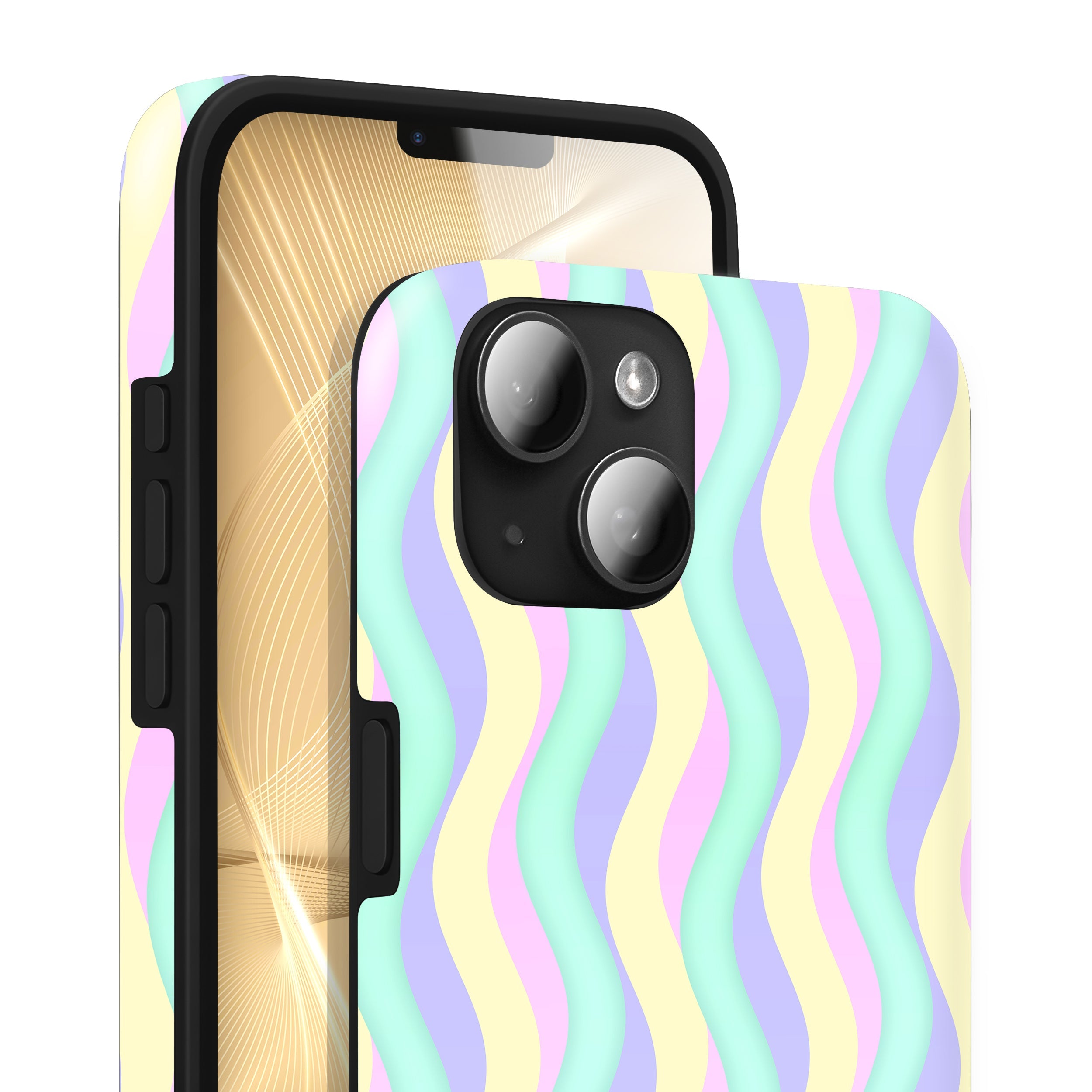Curves - iPhone 15 Plus Hülle NALIA Protective Hülle