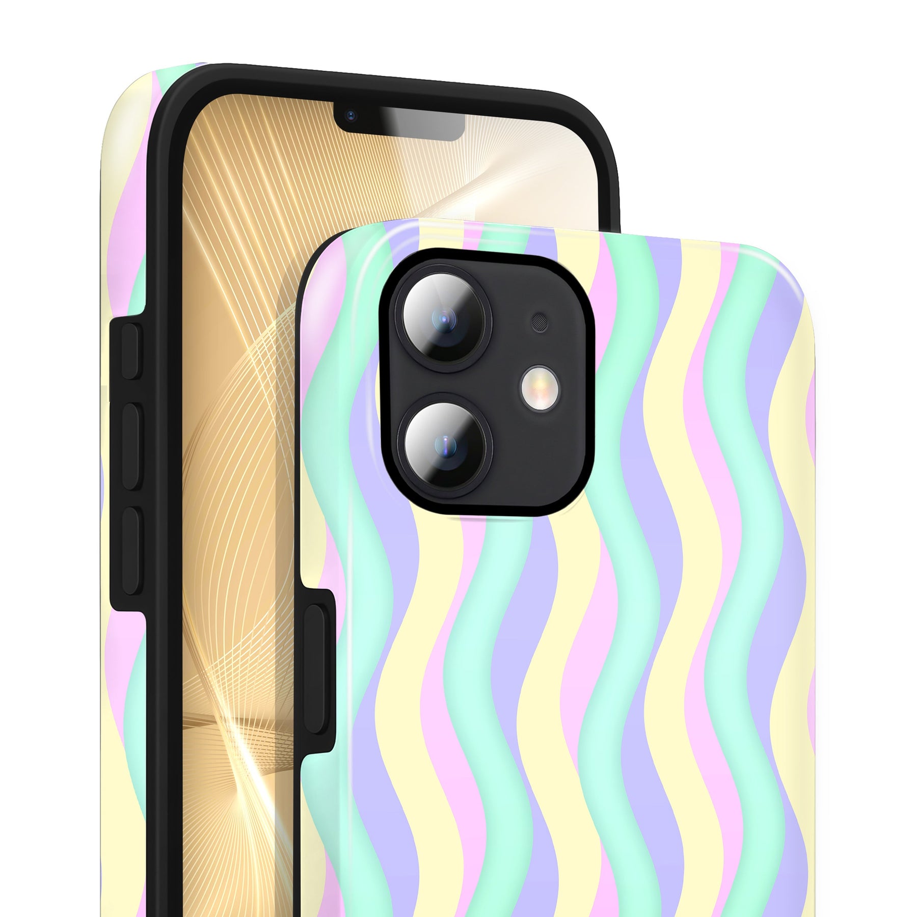 Curves - iPhone 12 Mini Hülle NALIA Protective Hülle