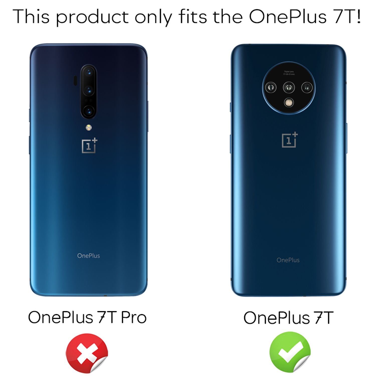 NALIA (2-Pack) Schutzglas für OnePlus 7T Glas, Full-Cover Screen Display Schutz Default Title NALIA