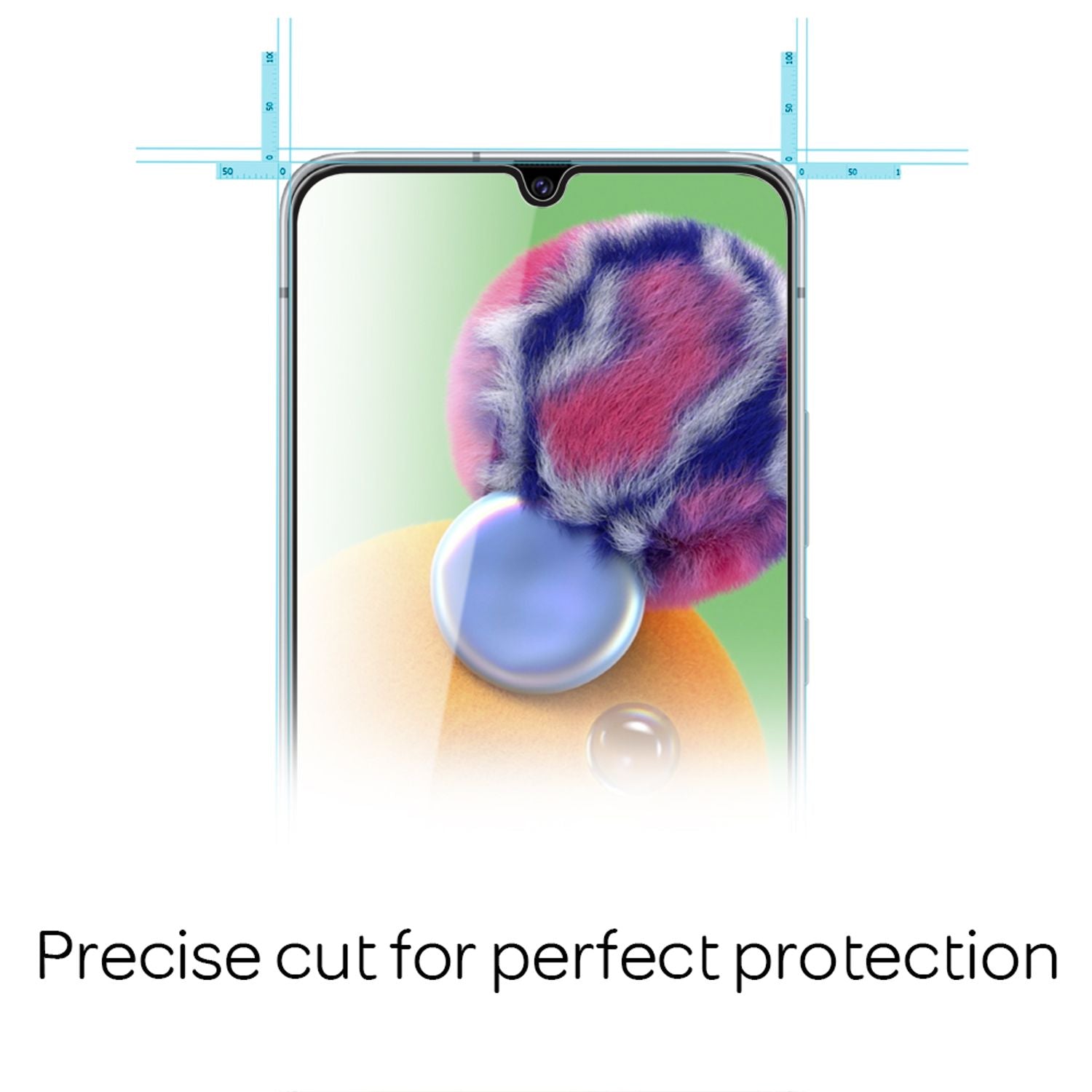 NALIA (2-Pack) Schutzglas für Samsung Galaxy A90 5G Glas, 9H Display Schutz Default Title NALIA