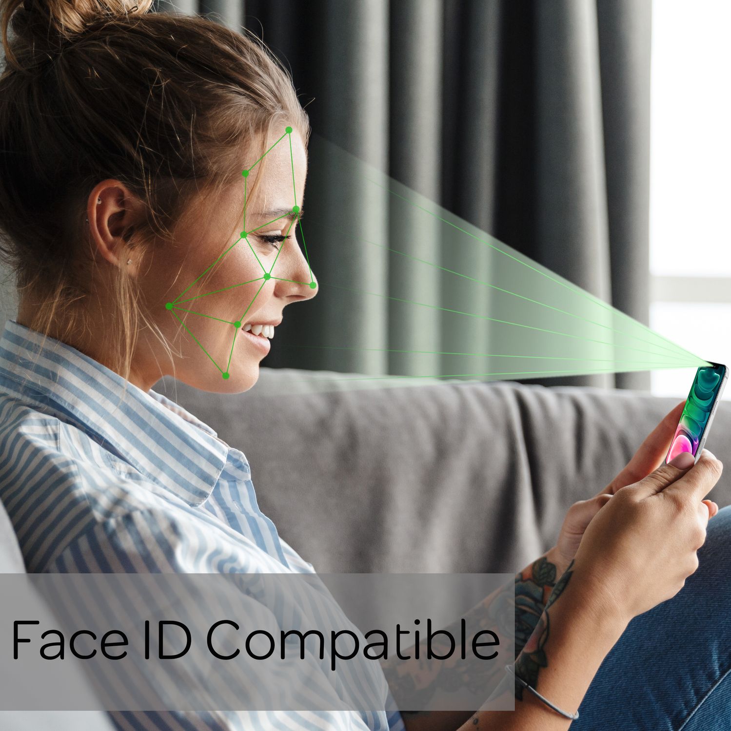 NALIA 4x Schutzglas & Schablone - Set für iPhone 13 / 13 Pro, Displayschutz Glas Default Title NALIA GlasSchutz