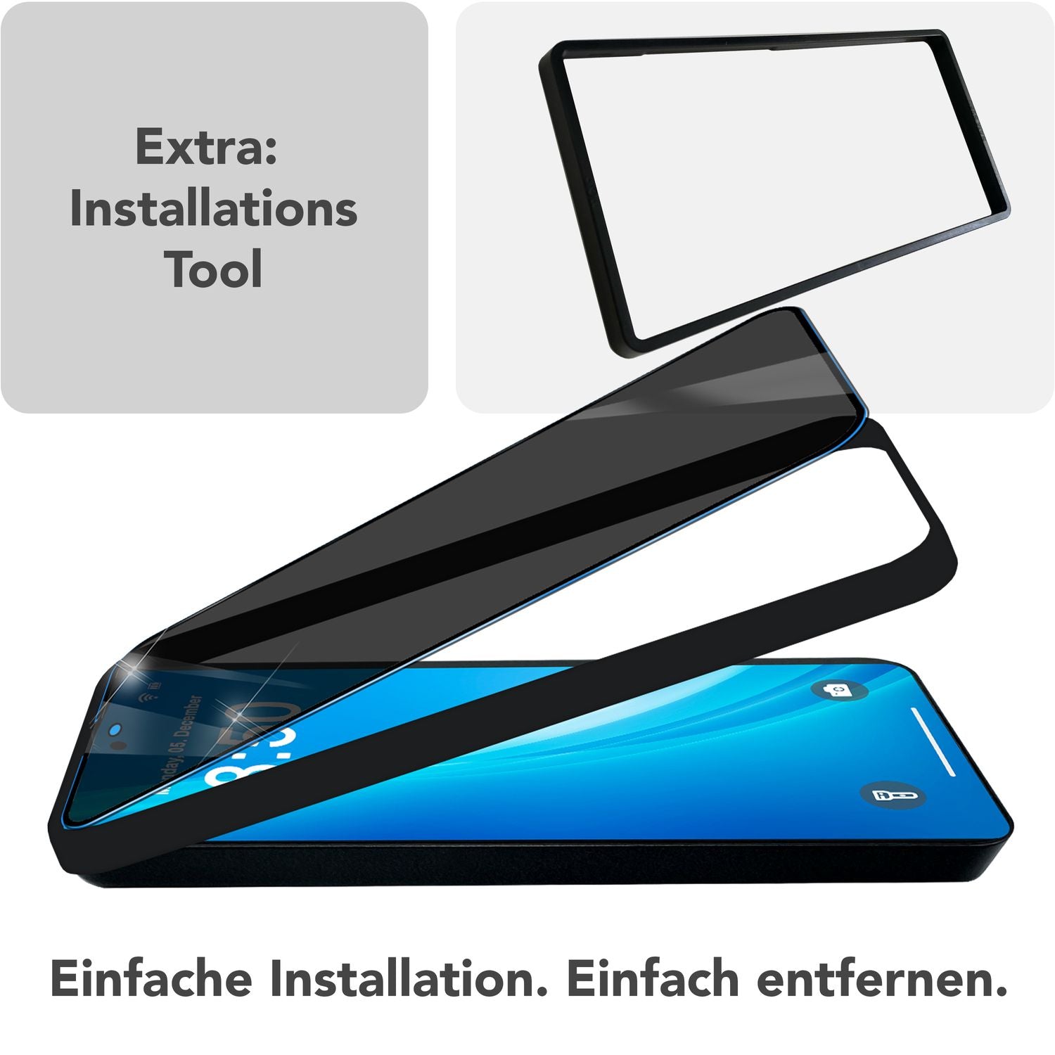 NALIA AntiSpyX für Samsung Galaxy S25 Ultra Glas, Privacy Schutzglas mit Positionierungshilfe zur Installation, Anti-Spy Blickschutz Folie, Kratzfester Oleophober 9H Displayschutz Default Title NALIA GlasSchutz