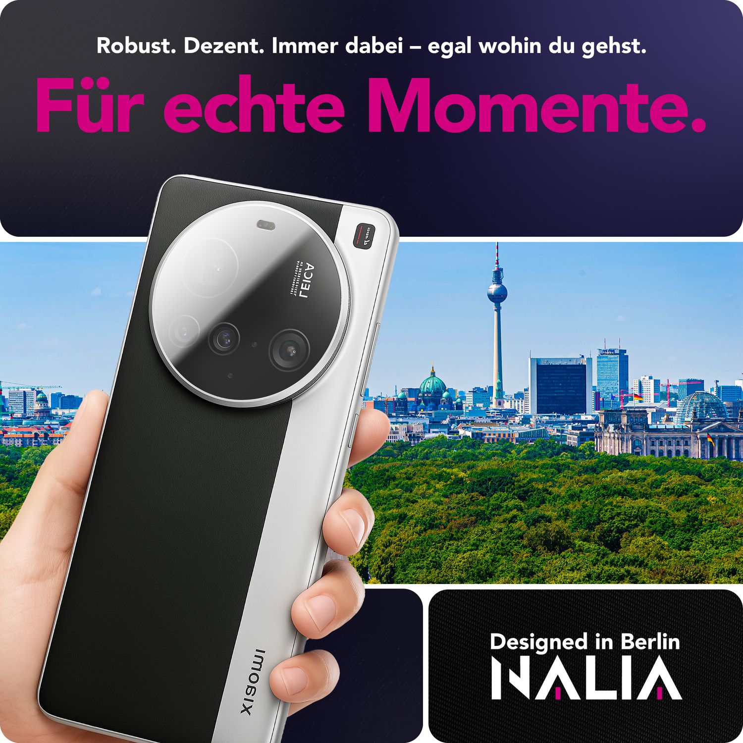 NALIA Focus.X2 MAX Kameraschutz für Xiaomi 15 Ultra – 2x Kamera Schutzglas für Rückkamera, Ultra-Klare 9H Abdeckung, Kratzfest, Passgenauer Objektiv-Schutz, Hüllen-freundlich Default Title NALIA GlasSchutz