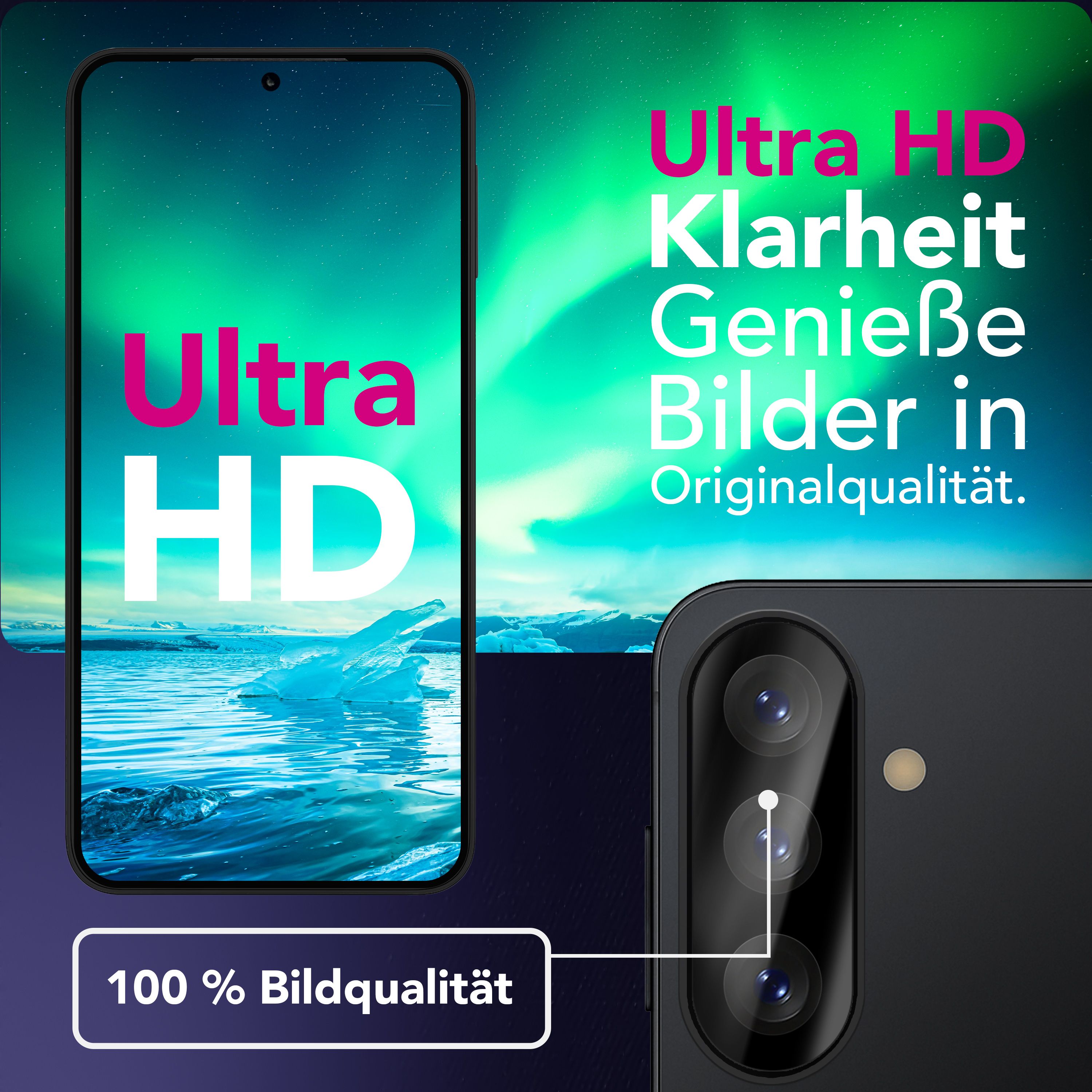 NALIA Kameraglas Samsung Galaxy A37 Linsenschutz Panzerglas kratzfest Default Title NALIA GlasSchutz