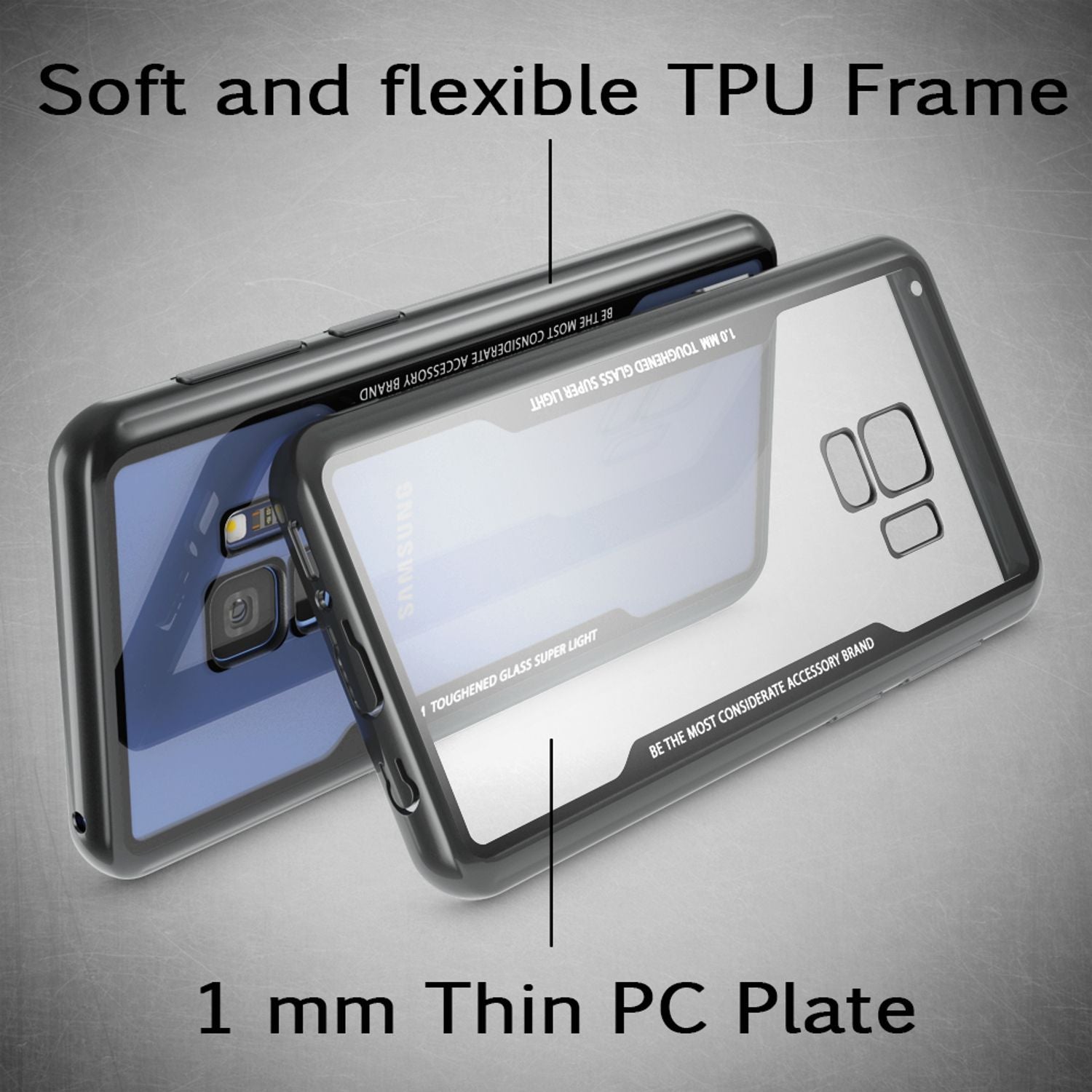 NALIA Hülle für Samsung Galaxy S9, Slim Handyhülle Cover Case Schutzhülle Bumper NALIA