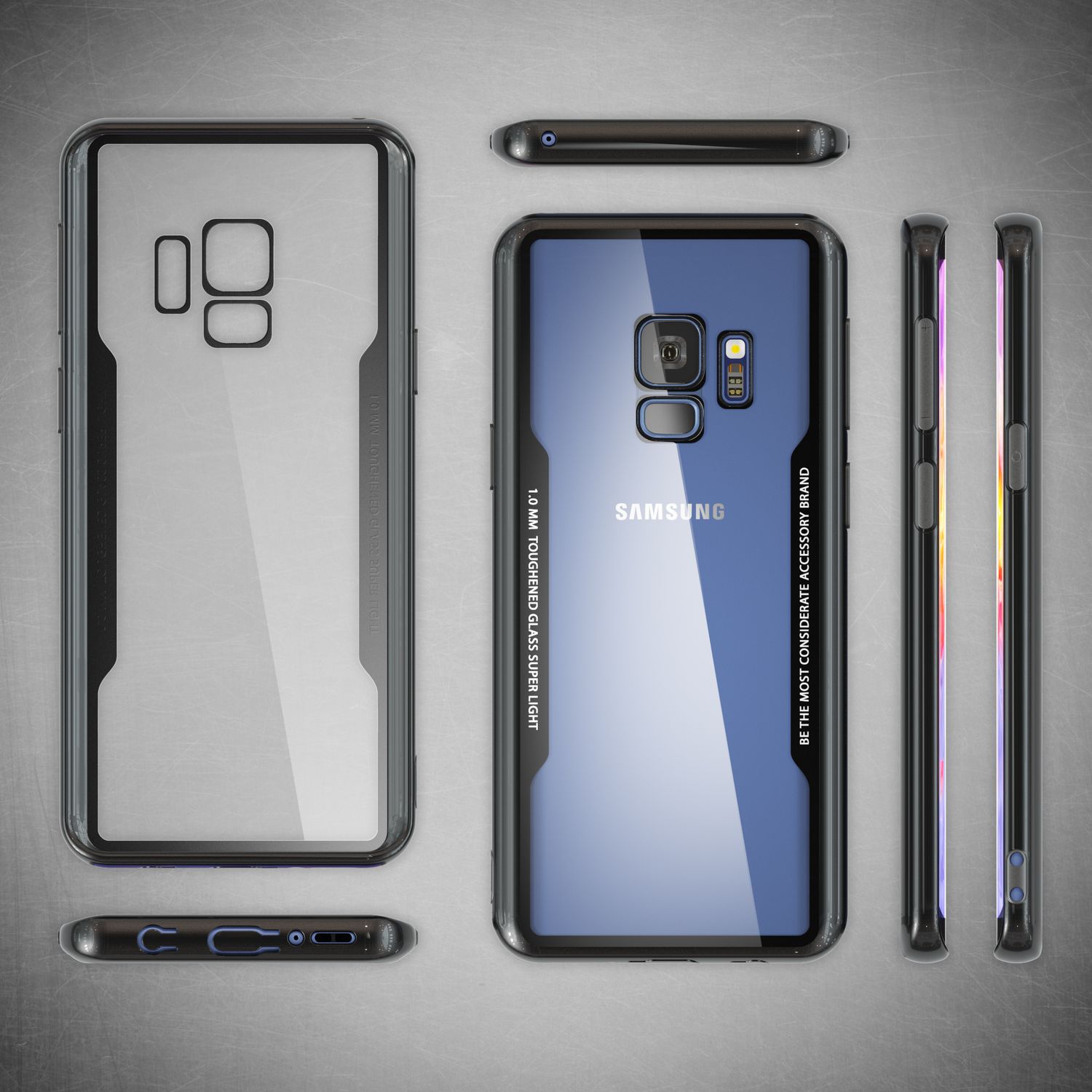 NALIA Hülle für Samsung Galaxy S9, Slim Handyhülle Cover Case Schutzhülle Bumper NALIA