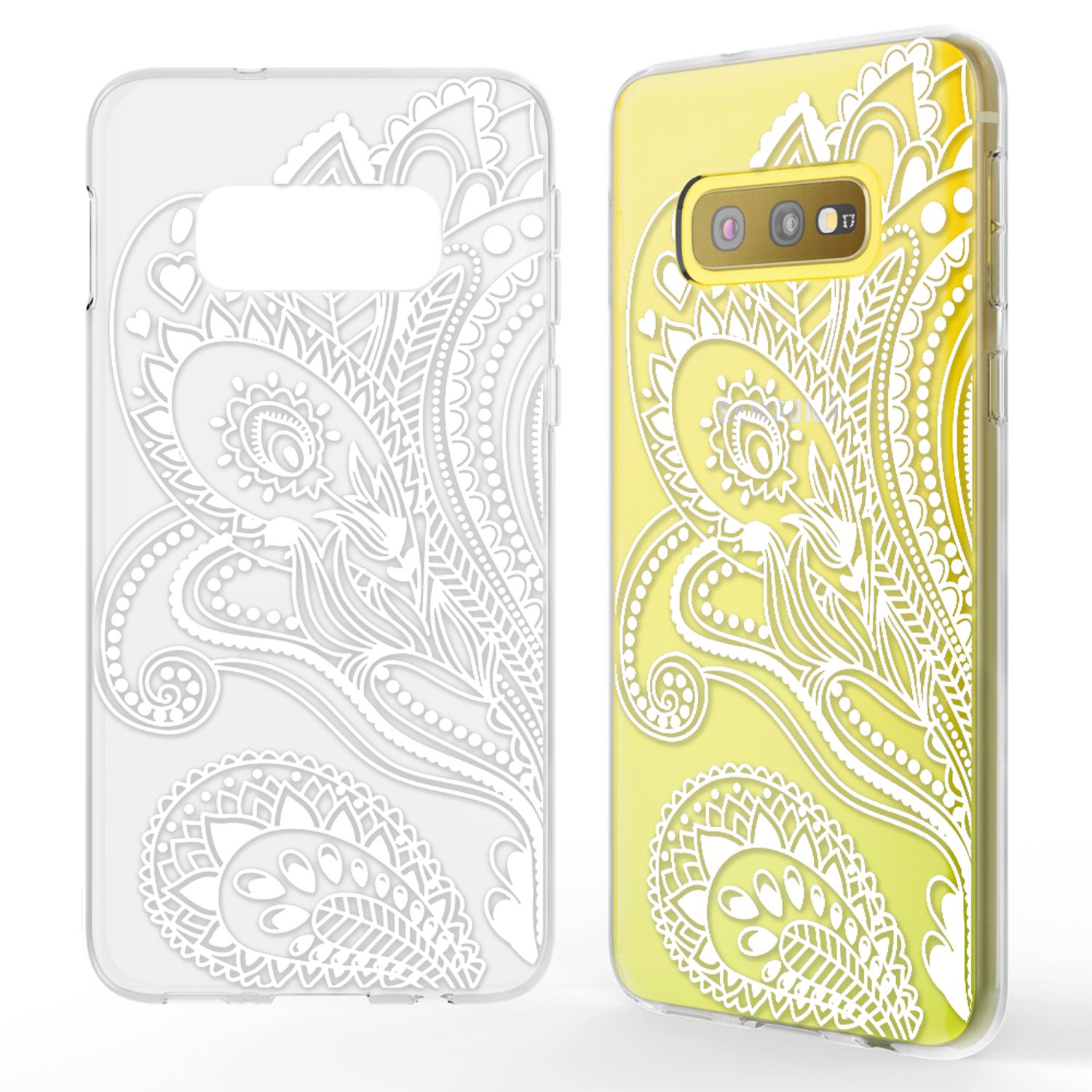NALIA Hülle für Samsung Galaxy S10e, Motiv Handyhülle Silikon Case Schutz Cover NALIA
