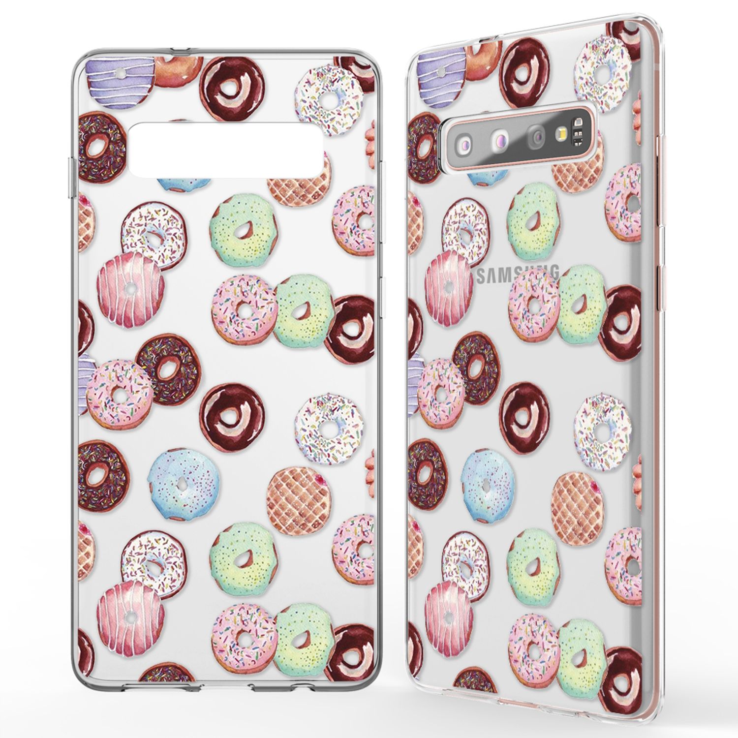 NALIA Handy Hülle für Samsung Galaxy S10 Plus, Ultra Slim Silikon Cover Case NALIA