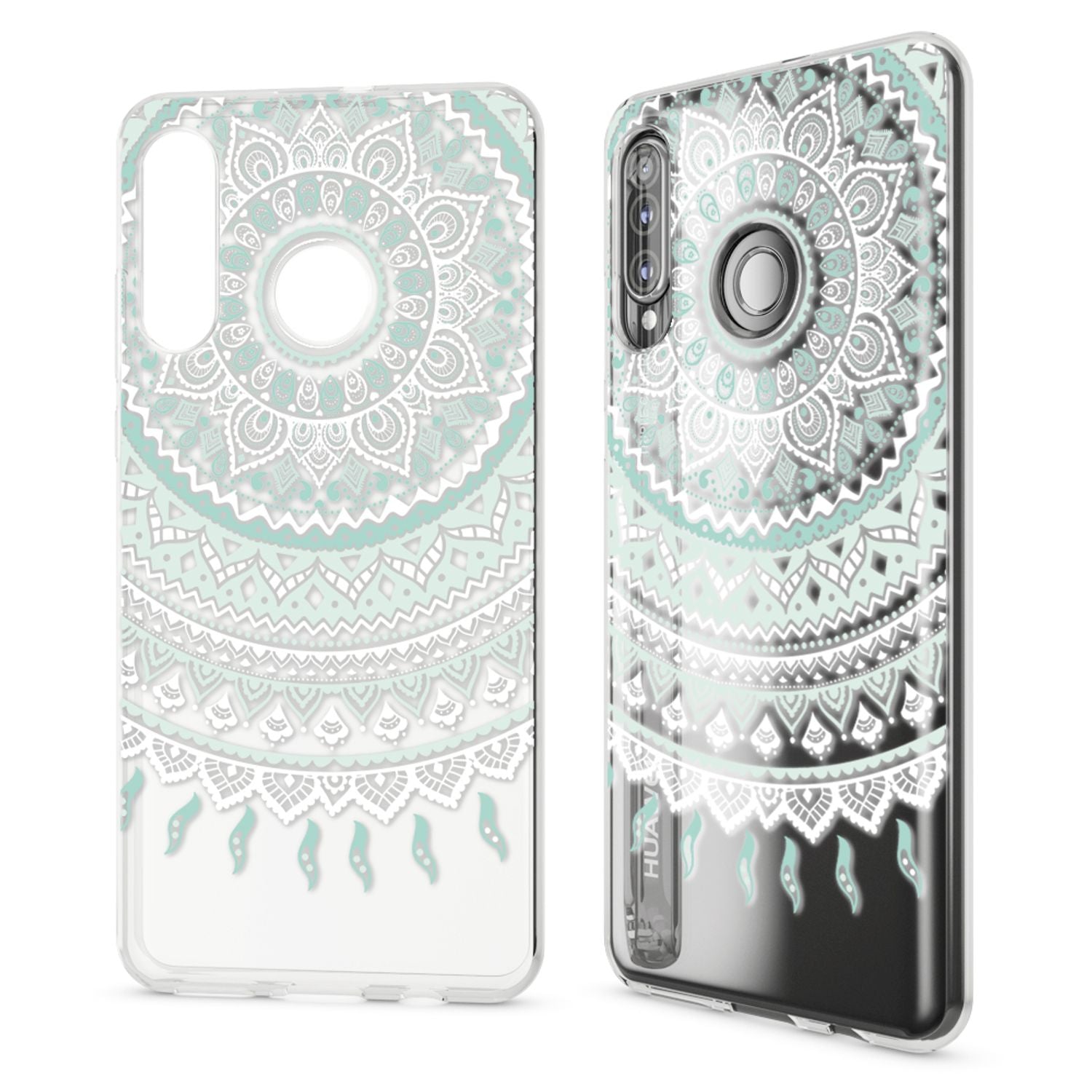 NALIA Hülle für Huawei P30 Lite, Motiv Handy Hülle Slim Silikon Case Schutzhülle NALIA