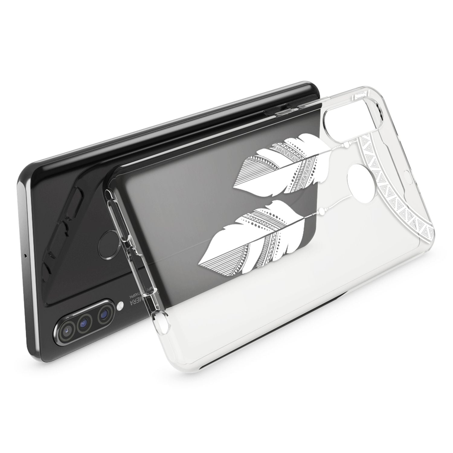 NALIA Hülle für Huawei P30 Lite, Motiv Handy Hülle Slim Silikon Case Schutzhülle NALIA