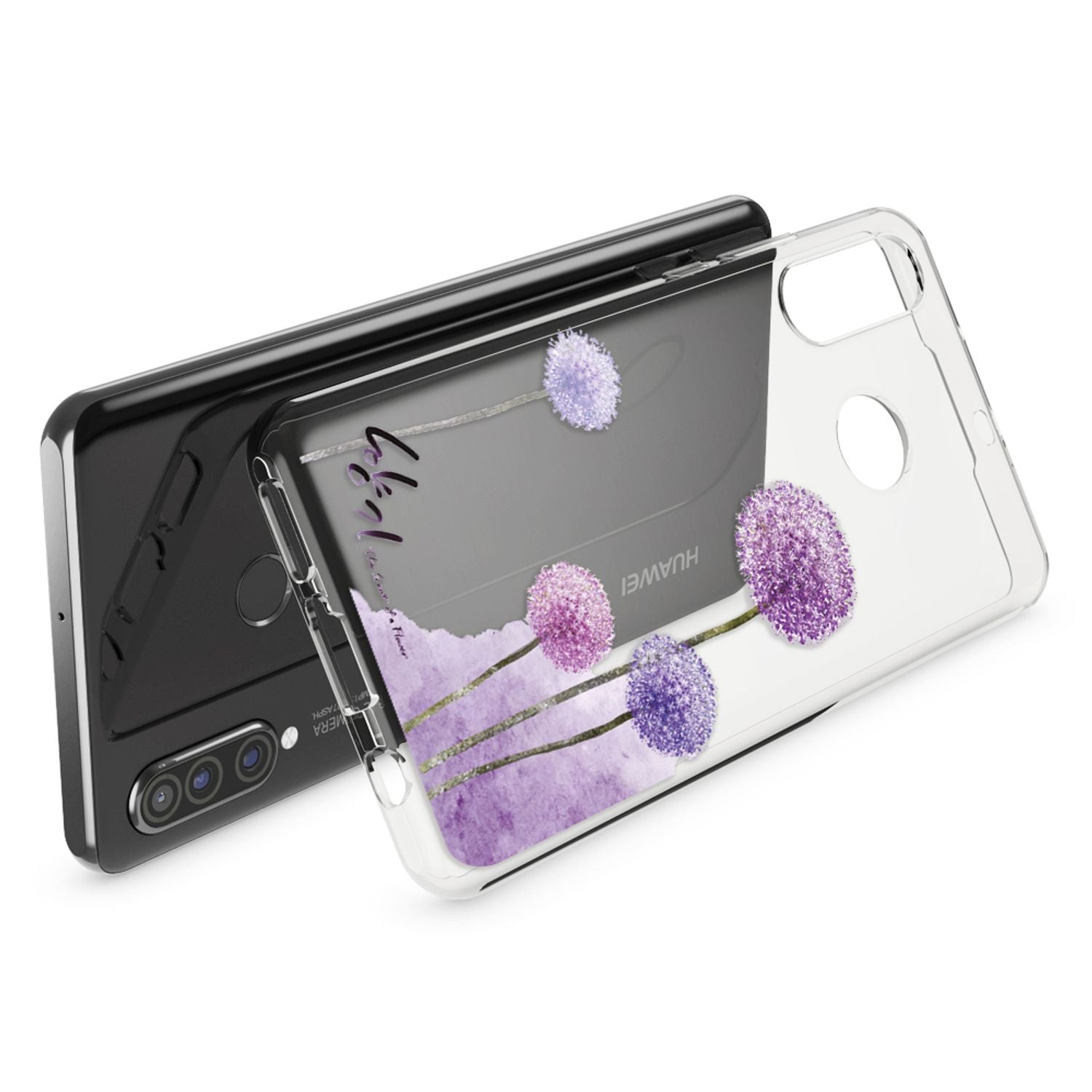 NALIA Hülle für Huawei P30 Lite, Motiv Handy Hülle Slim Silikon Case Schutzhülle NALIA