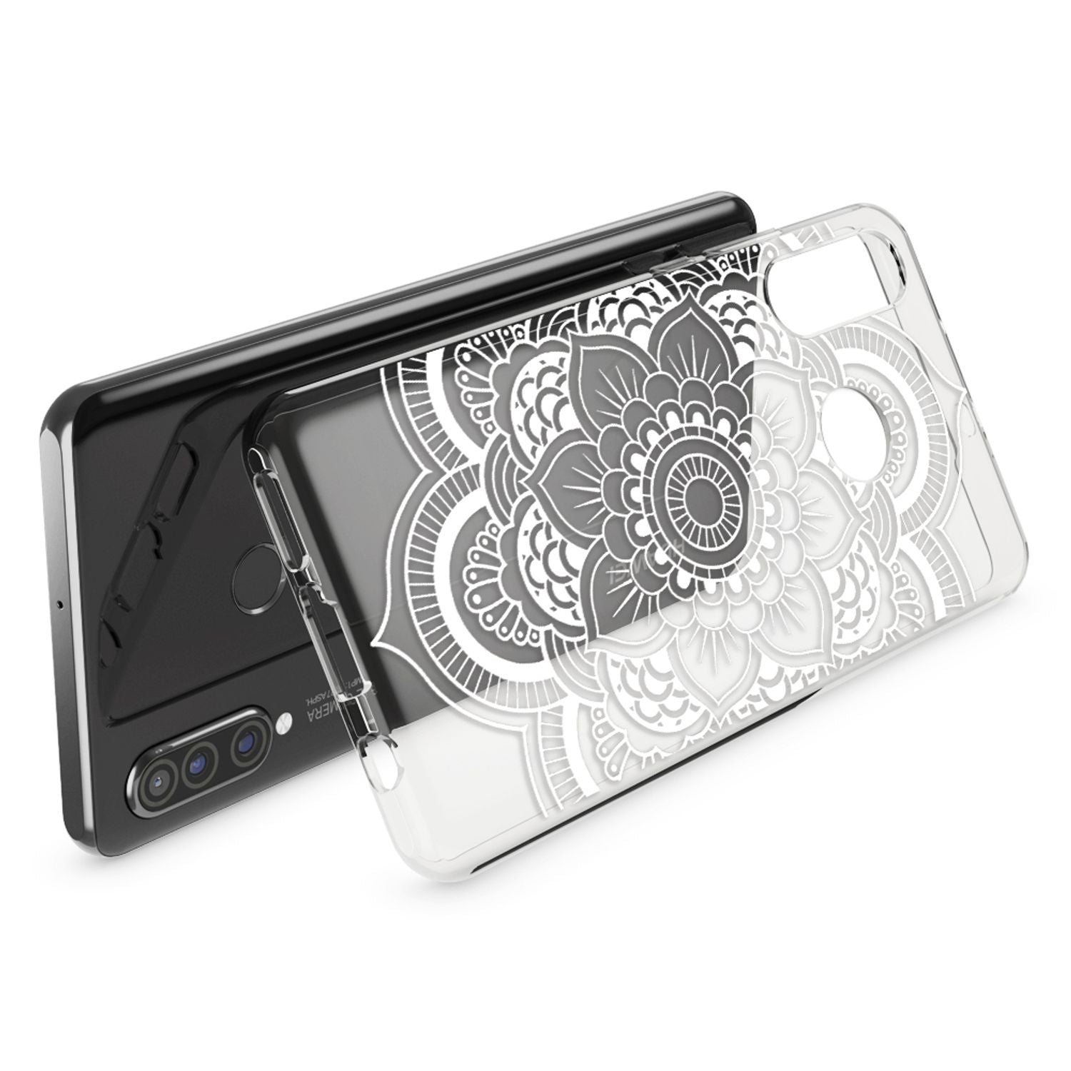 NALIA Hülle für Huawei P30 Lite, Motiv Handy Hülle Slim Silikon Case Schutzhülle NALIA