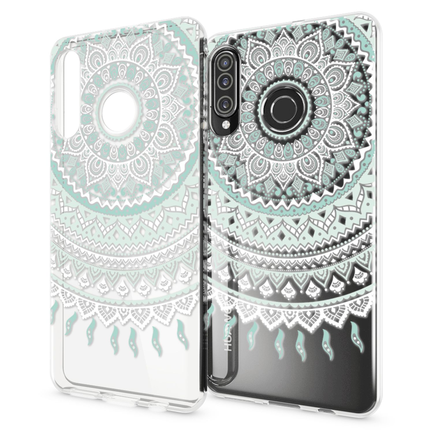NALIA Hülle für Huawei P30 Lite, Motiv Handy Hülle Slim Silikon Case Schutzhülle NALIA