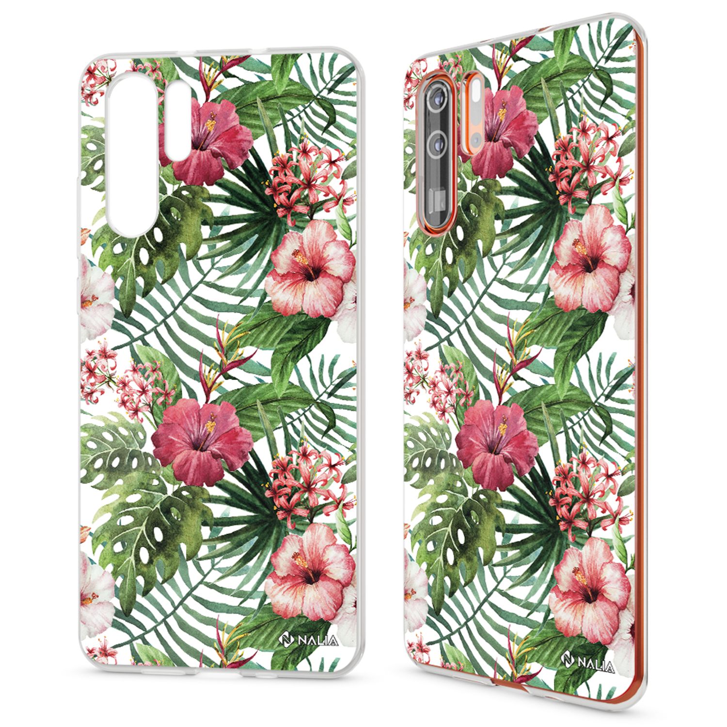 NALIA Hülle für Huawei P30 Pro, Motiv Handyhülle Slim Silikon Case Crystal Cover Tukan NALIA