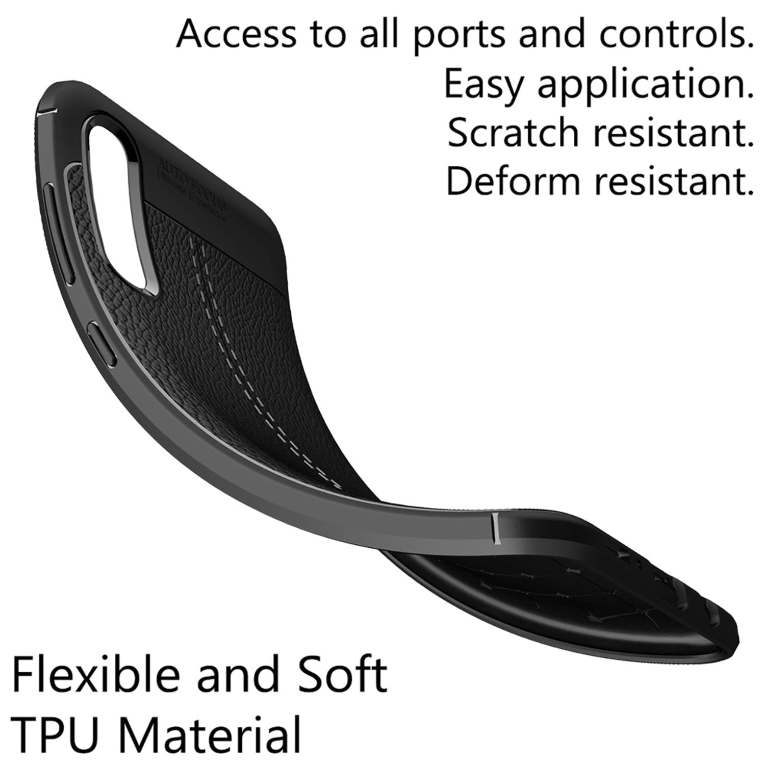 NALIA Leder Look Handy Hülle für Samsung Galaxy A70, Cover Case Schutz Bumper Default Title NALIA