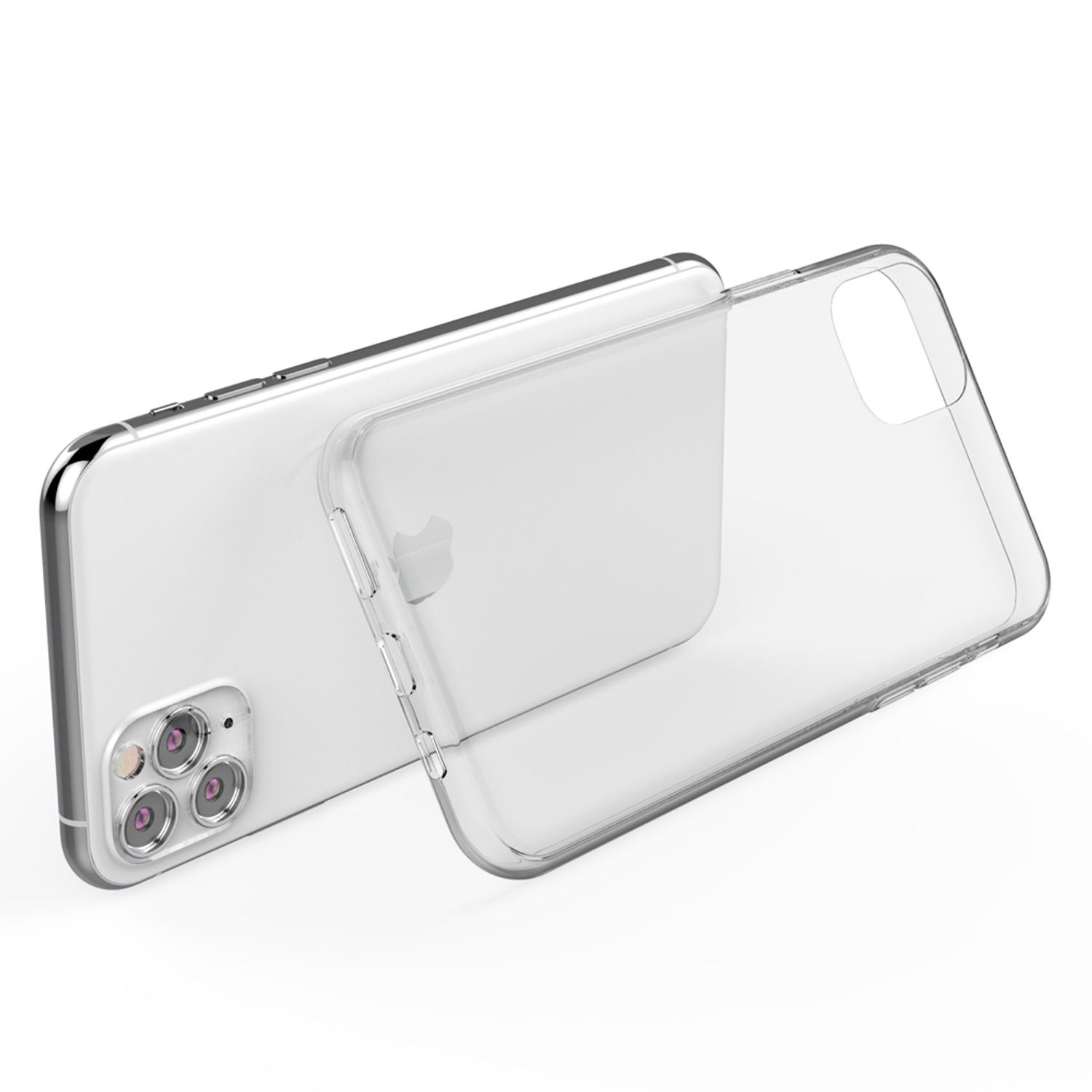 NALIA Handyhülle für Apple iPhone 11 Pro Hülle, Dünne Silikon Schutzhülle Case Default Title NALIA Transparente Hülle