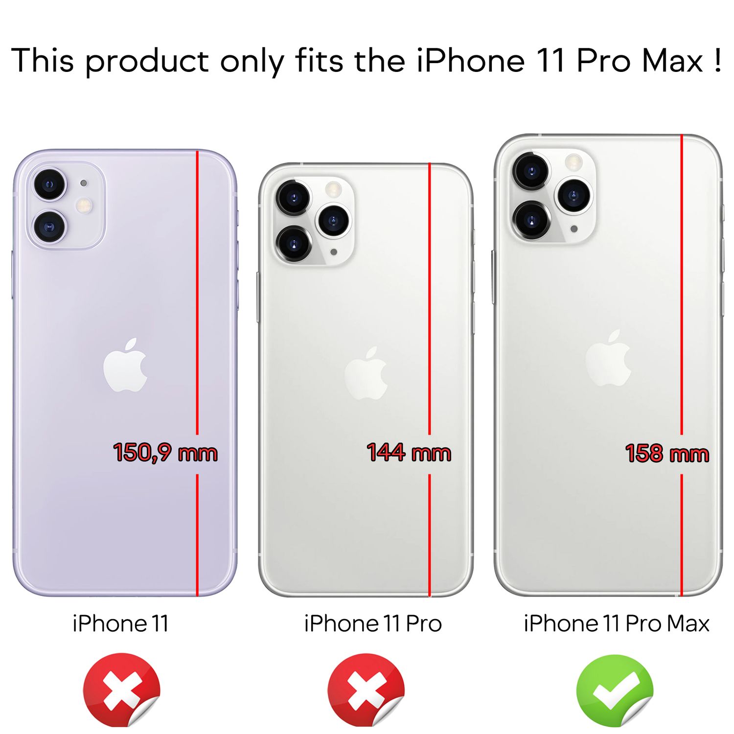 NALIA Marmor Glashülle iPhone 11 Pro Max Case 9H Echtglas Silikon-Bumper Pink Lila NALIA Protective Hülle