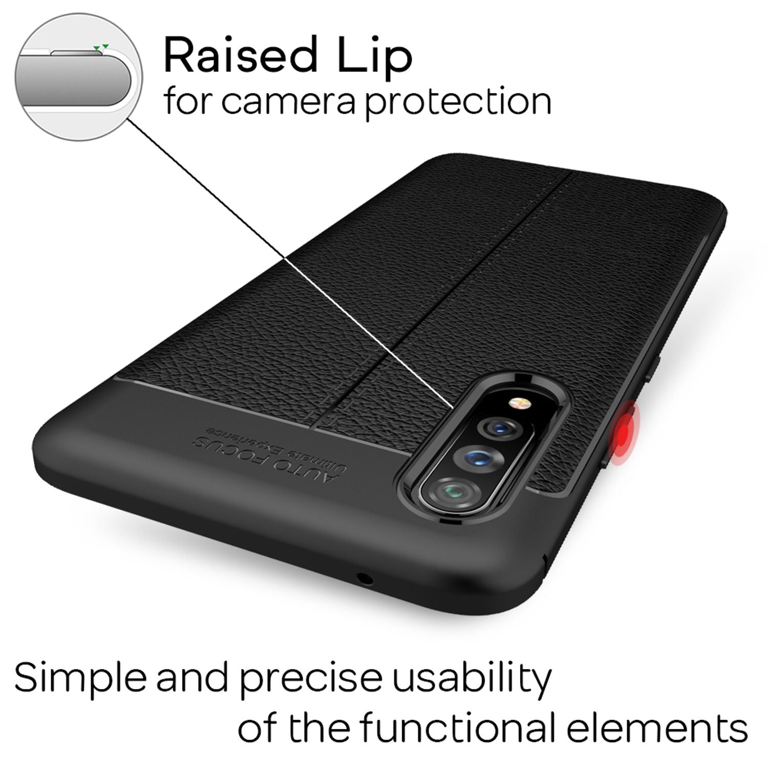 NALIA Handyhülle für Samsung Galaxy A90 5G Hülle, Stylische Leder Handyhülle Default Title NALIA