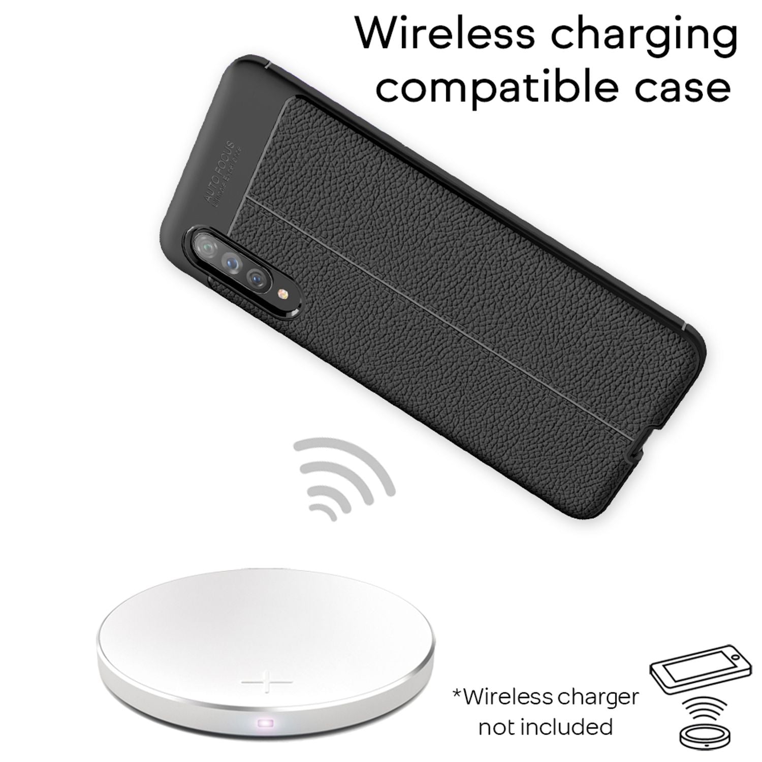 NALIA Handyhülle für Samsung Galaxy A90 5G Hülle, Stylische Leder Handyhülle Default Title NALIA