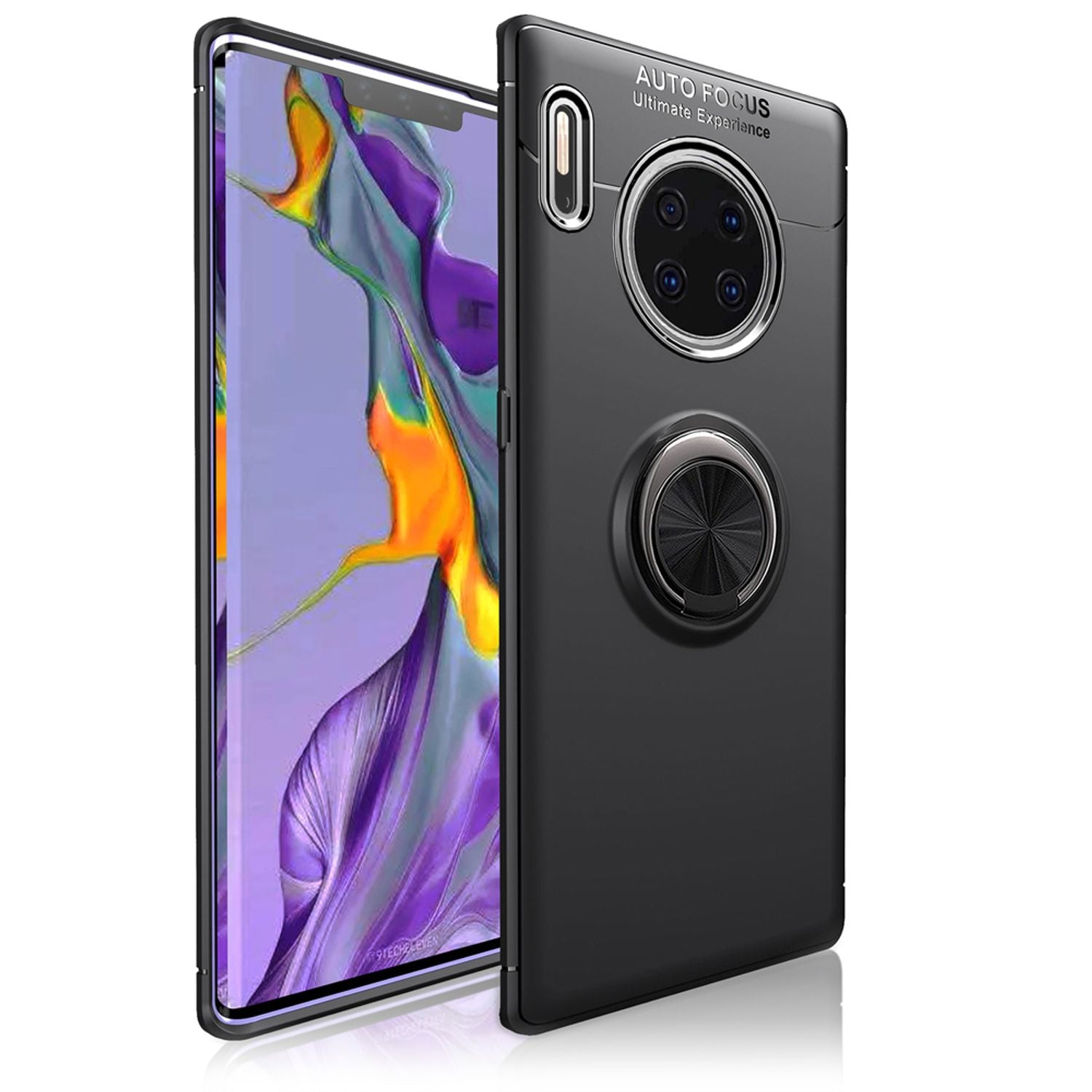 NALIA Ring HandyHandyhülle für Huawei Mate 30 Pro / Mate 30 Pro 5G Handyhülle mit Halter Default Title NALIA Protective Hülle