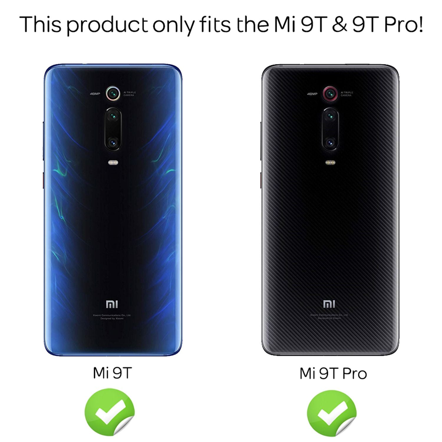 NALIA Ring Case für Xiaomi Mi 9T / 9T Pro Hülle, Stoßfeste Handyhülle mit Halter Schwarz NALIA Outdoor Hülle