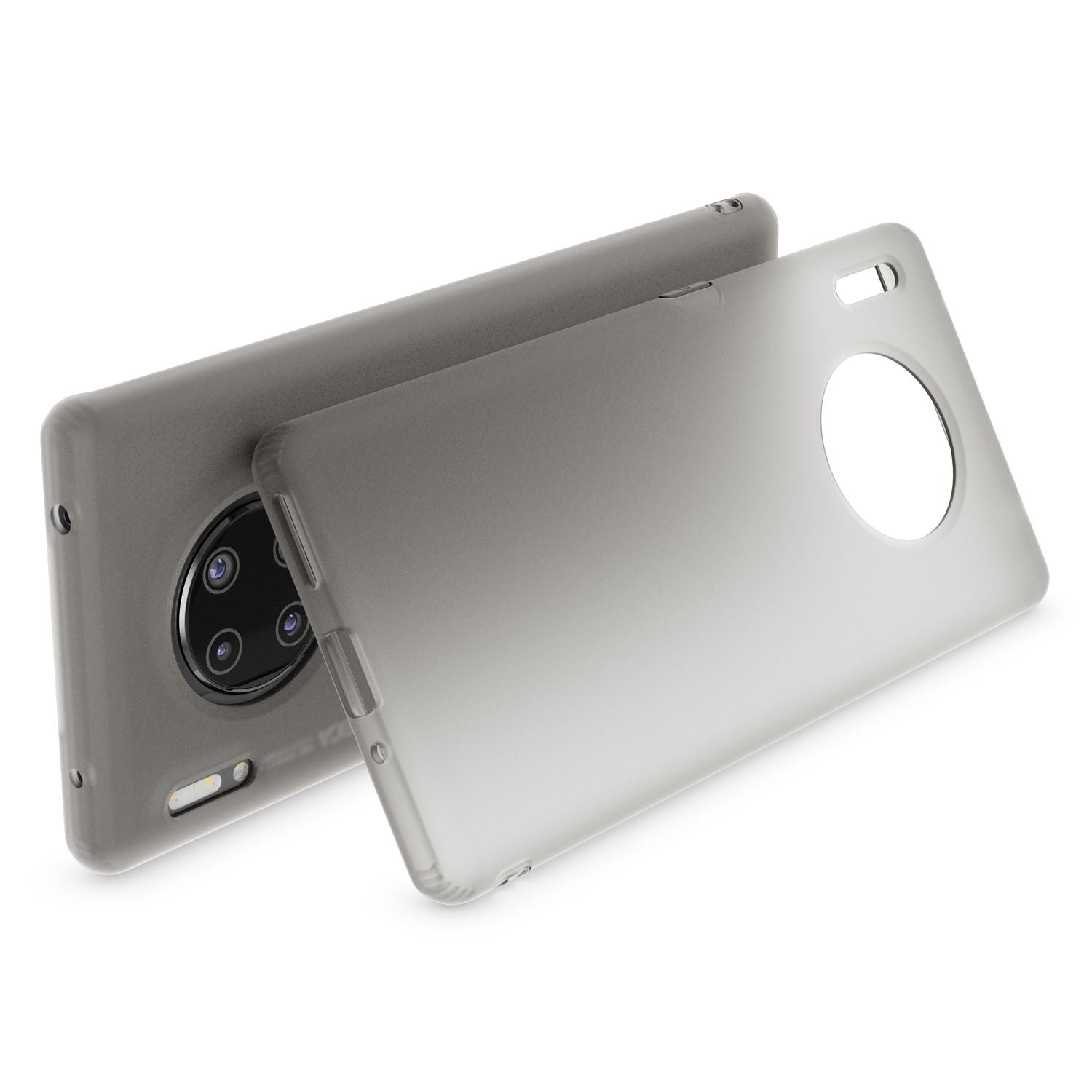 NALIA Handy Handyhülle für Huawei Mate 30 Pro, Slim Schutz Tasche Case Bumper Etui Schwarz NALIA SlimFit Hülle