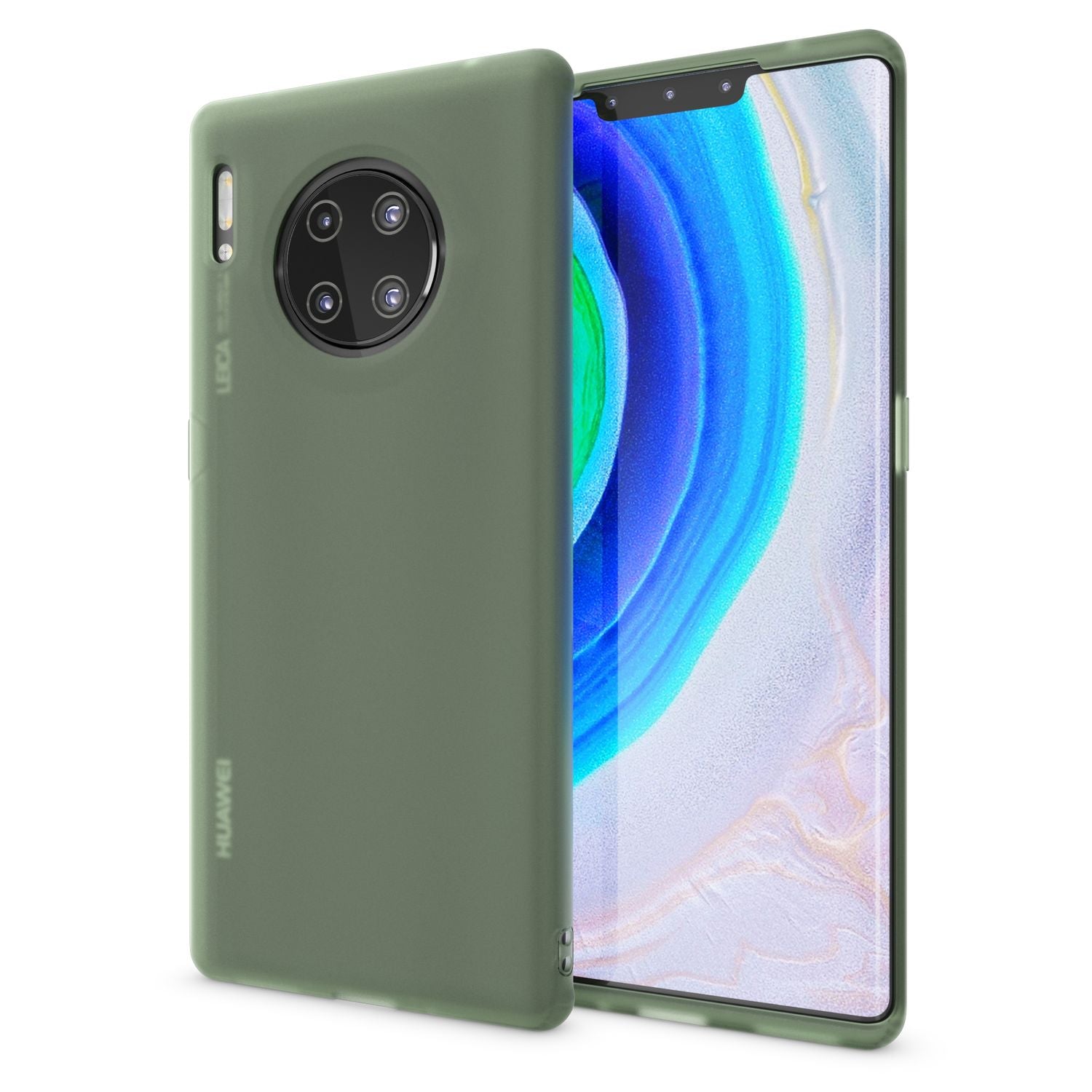 NALIA Handy Handyhülle für Huawei Mate 30 Pro, Slim Schutz Tasche Case Bumper Etui Pink NALIA SlimFit Hülle