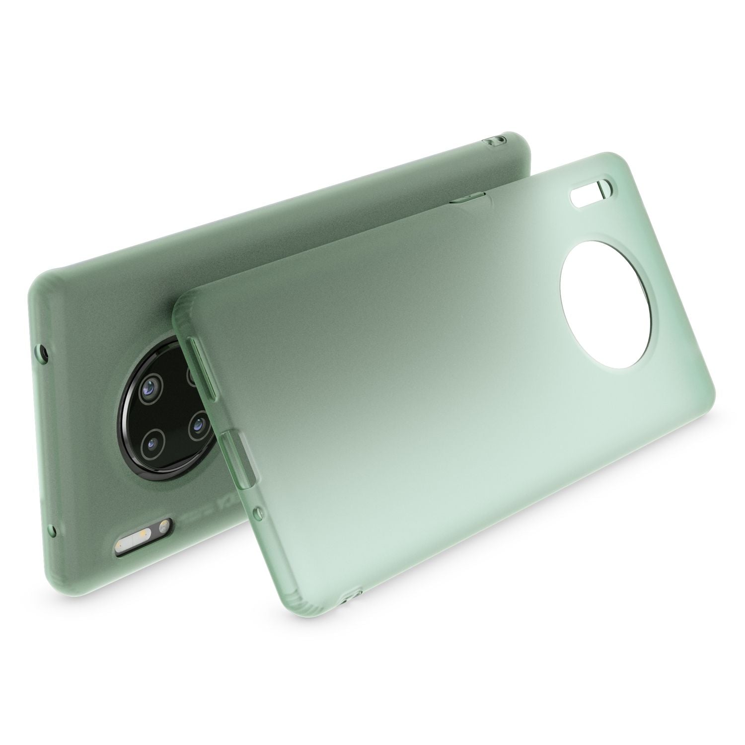 NALIA Handy Handyhülle für Huawei Mate 30 Pro, Slim Schutz Tasche Case Bumper Etui Pink NALIA SlimFit Hülle
