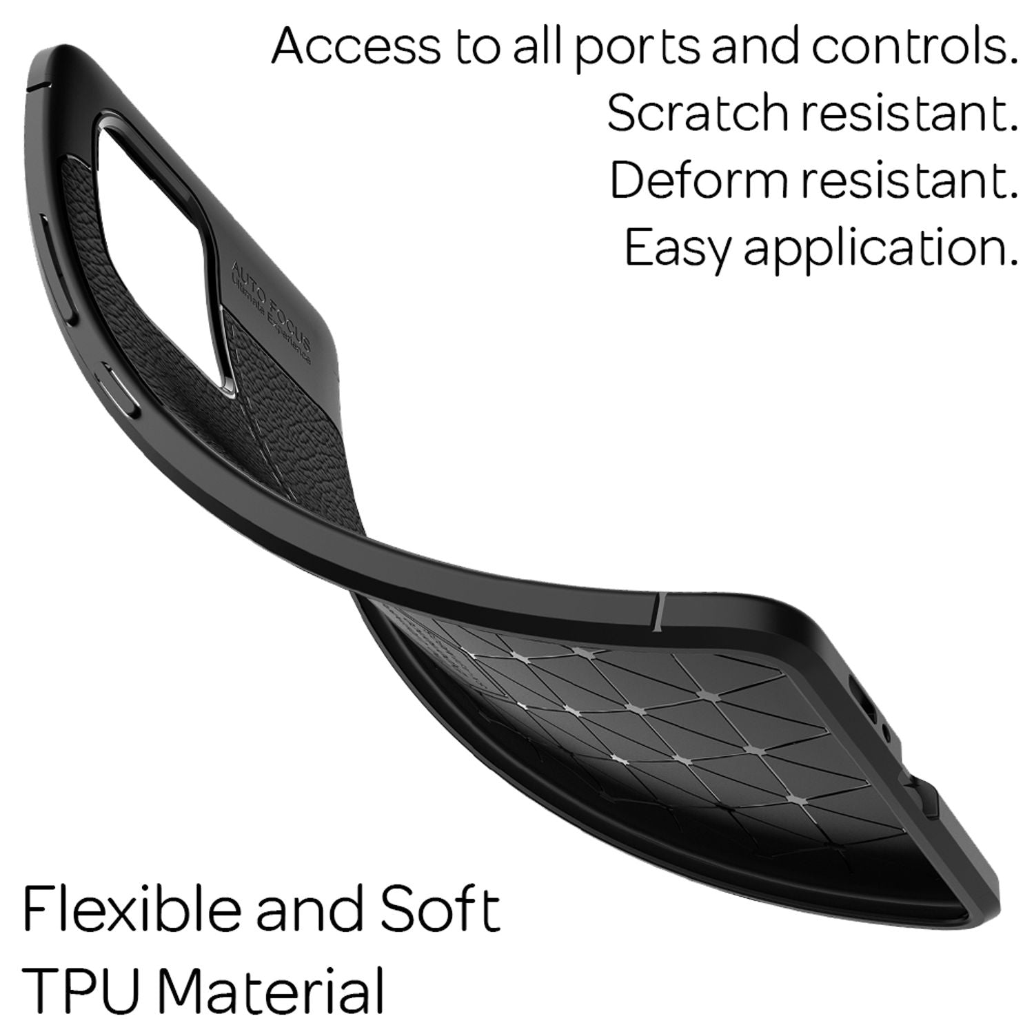 NALIA Handyhülle für Samsung Galaxy S20 Plus, Leder Optik Schutz Handy Tasche Default Title NALIA Protective Hülle