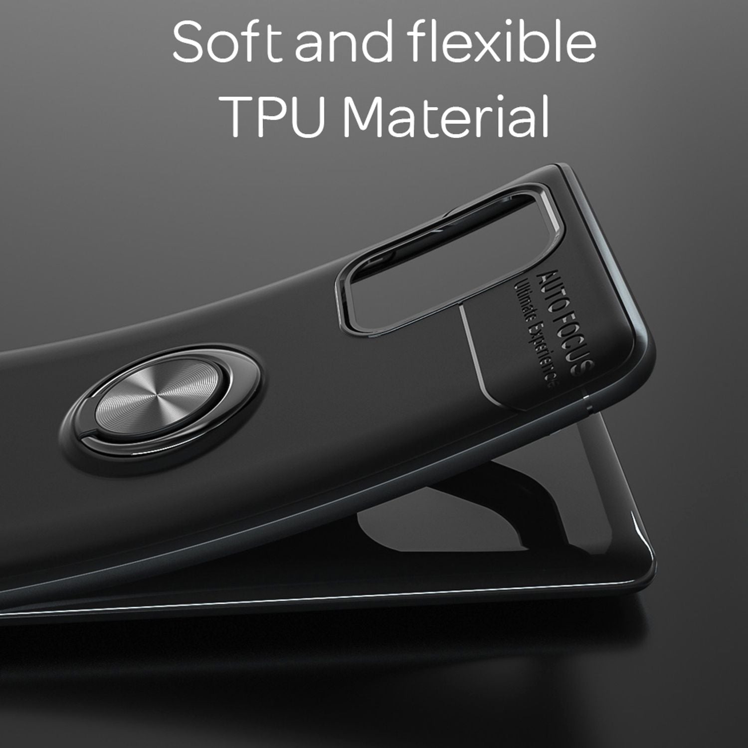 NALIA 360° Ring Handy Hülle für Samsung Galaxy S10 Lite, Silikon Cover Case Etui Rose Gold NALIA Protective Hülle