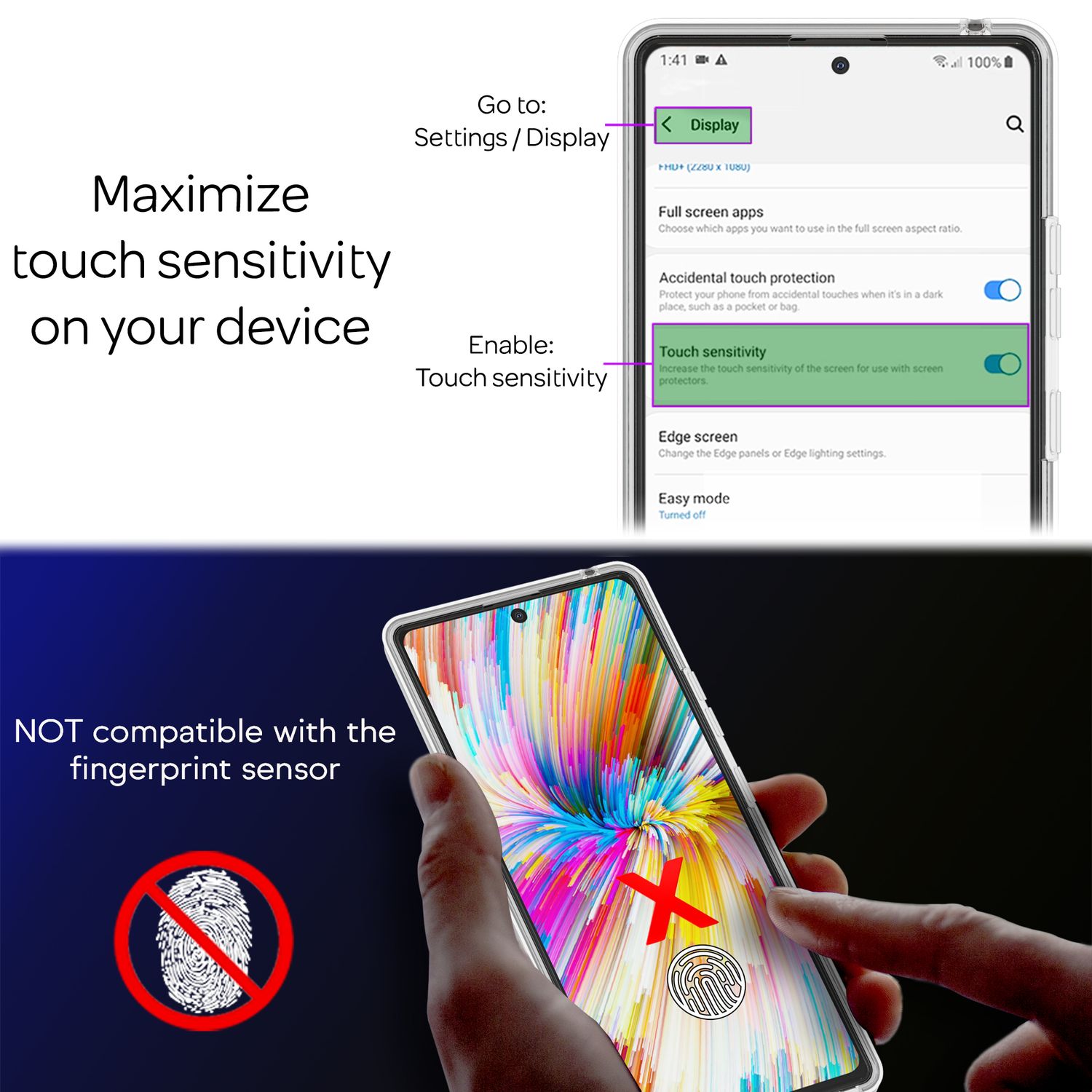 NALIA 360 Grad Handy Hülle kompatibel mit Samsung Galaxy S10 Lite, Full Cover Default Title NALIA Transparente Hülle