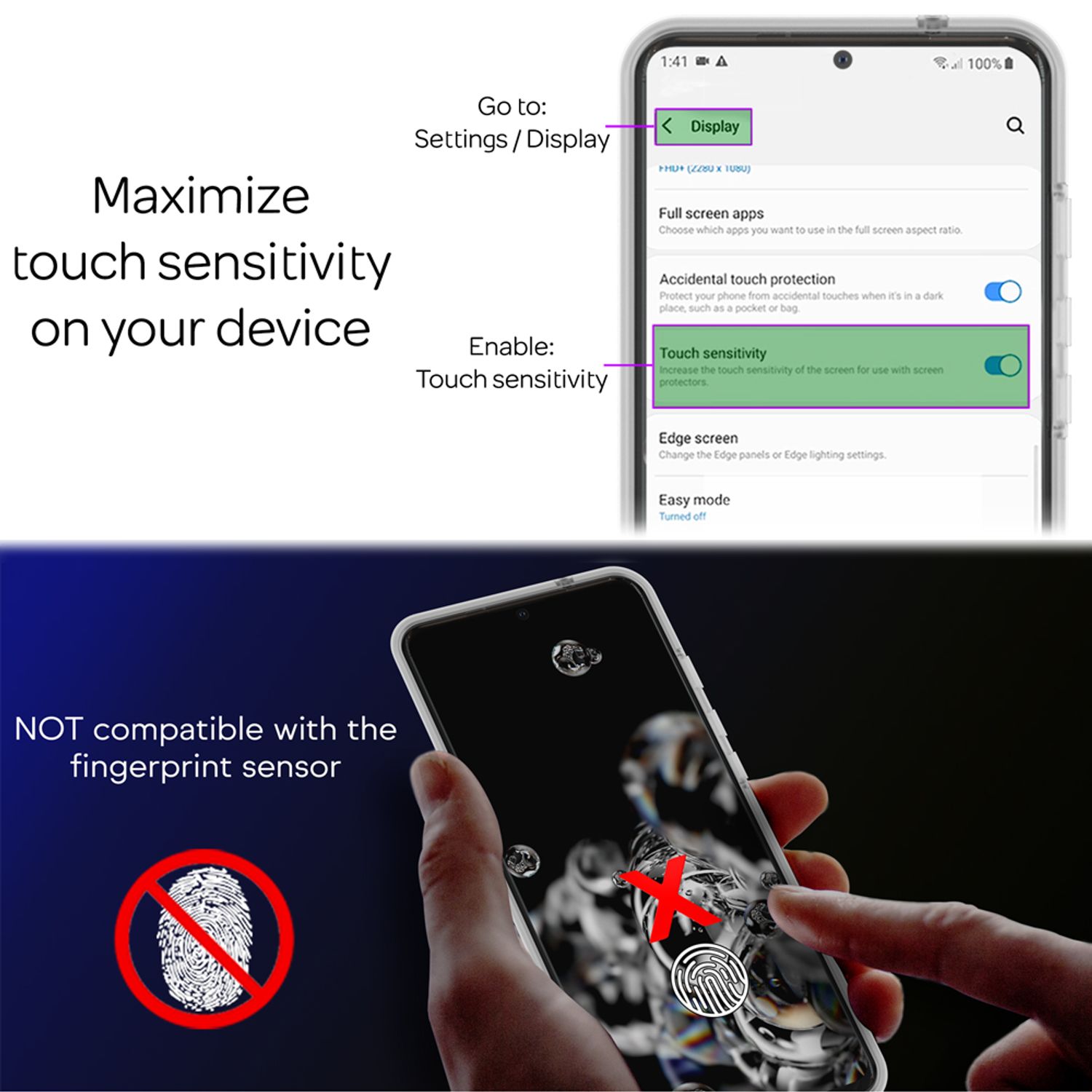 NALIA 360 Grad Handy Hülle für Samsung Galaxy S20 Plus, Full Cover Case Bumper Default Title NALIA Transparente Hülle