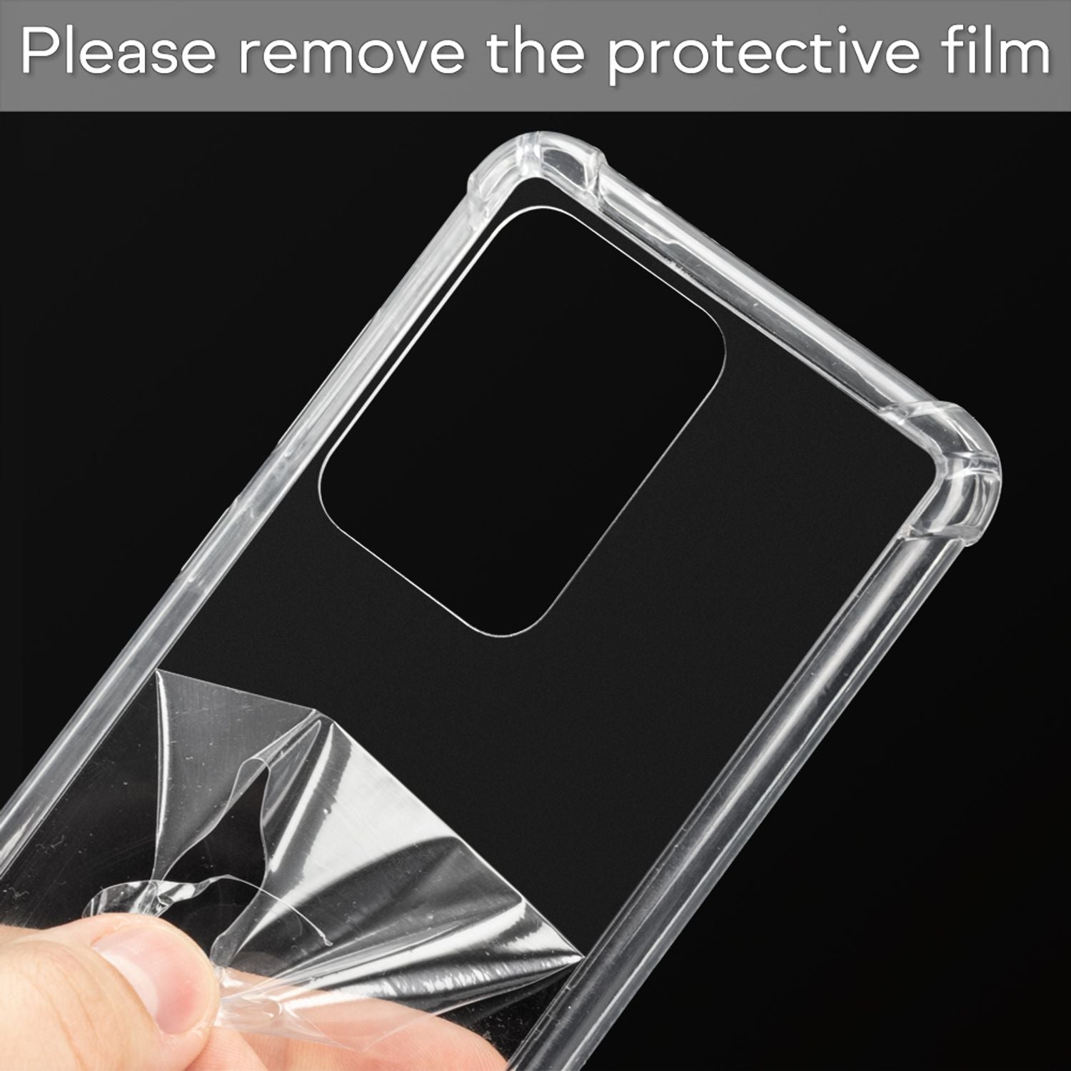 NALIA Handy Hülle mit Kette für Samsung Galaxy S20 Ultra, Soft Kordel Cover Etui Weiß NALIA Transparente Hülle