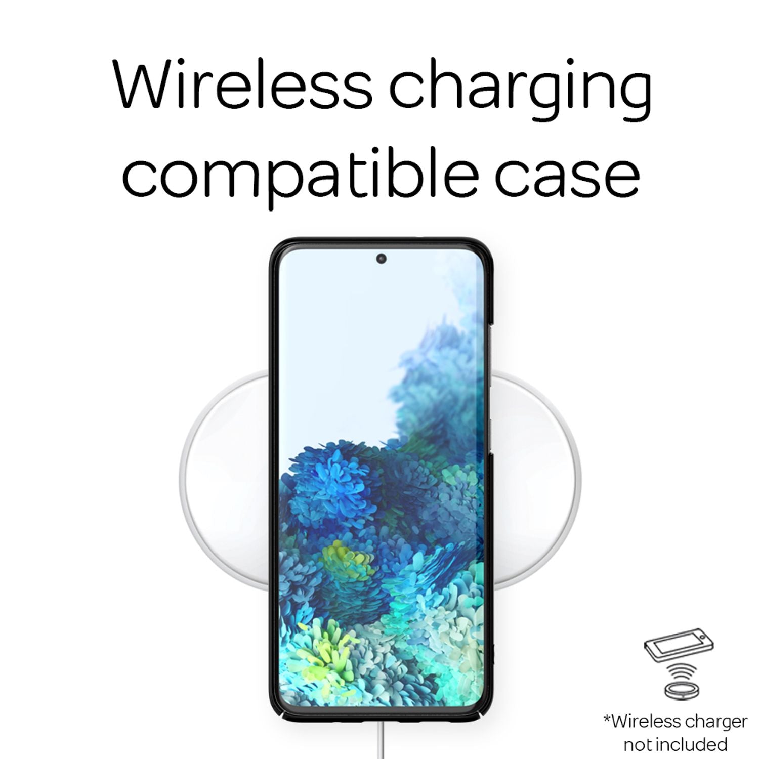 NALIA Hard Case für Samsung Galaxy S20, Dünne Handy Hülle Cover Bumper Tasche Schwarz NALIA SlimFit Hülle