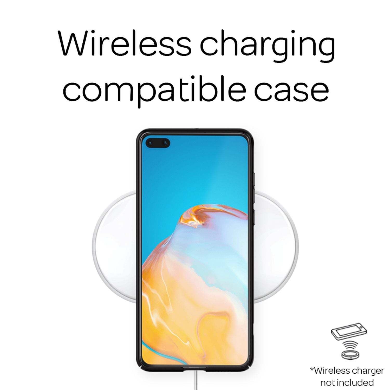 NALIA Hard Case für Huawei P40, Dünne Handy Hülle Mattes Cover Schutz Bumper Rose Gold NALIA SlimFit Hülle