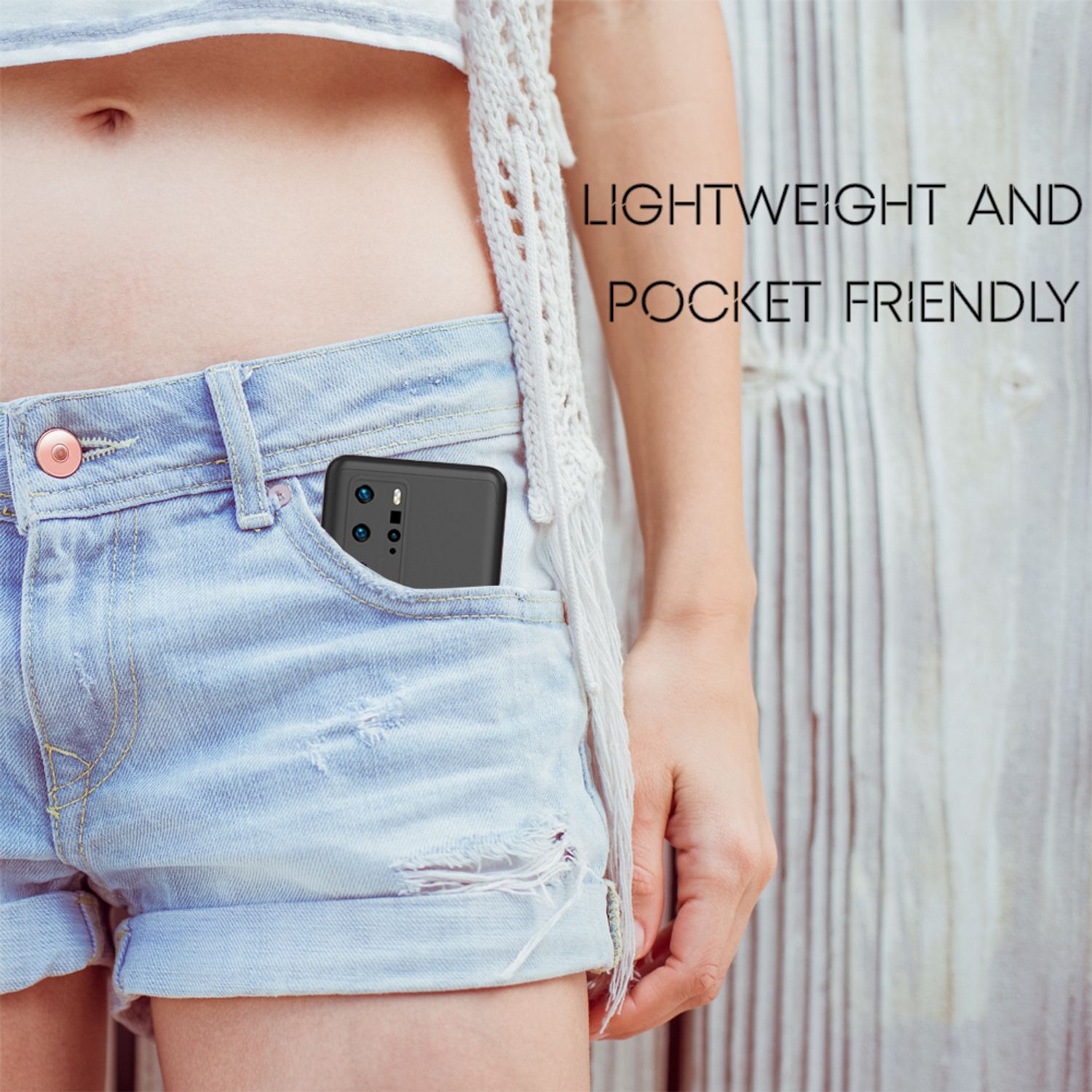 NALIA 360 Grad Handy Hülle für Huawei P40 Pro, Hard Case Cover & 2 Schutz Folien NALIA