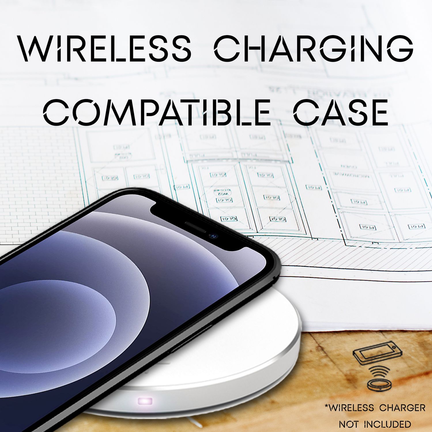 NALIA Leder Case für iPhone 12 mini, Silikon Handy Hülle Schutz Tasche Cover TPU Default Title NALIA Protective Hülle