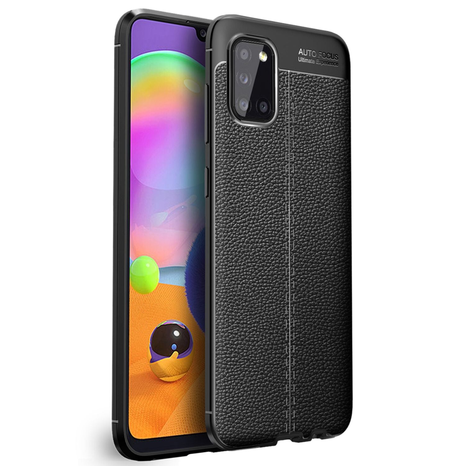 NALIA Design Handy Hülle für Samsung Galaxy A31, Leder Look Case Cover Tasche Default Title NALIA