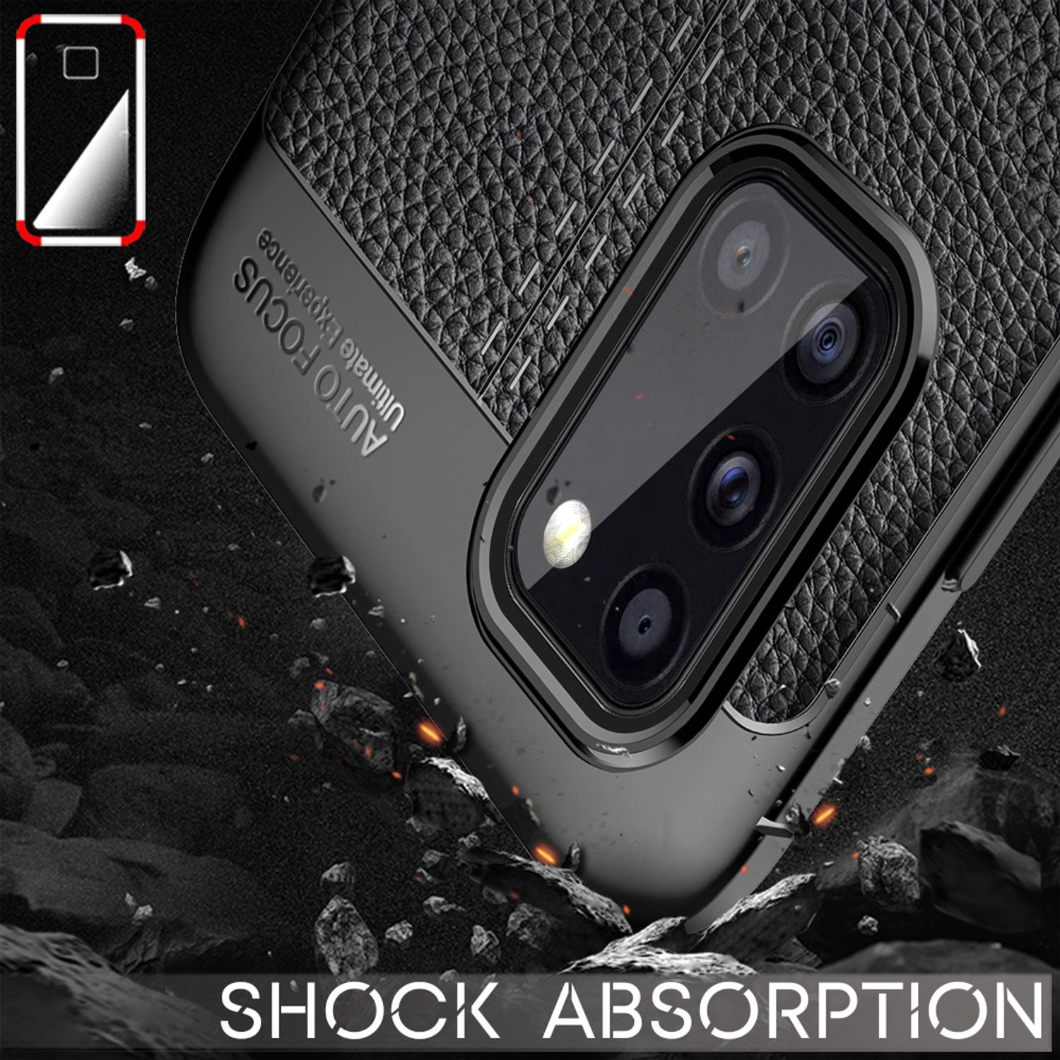 NALIA Design Handy Hülle für Samsung Galaxy A31, Leder Look Case Cover Tasche Default Title NALIA