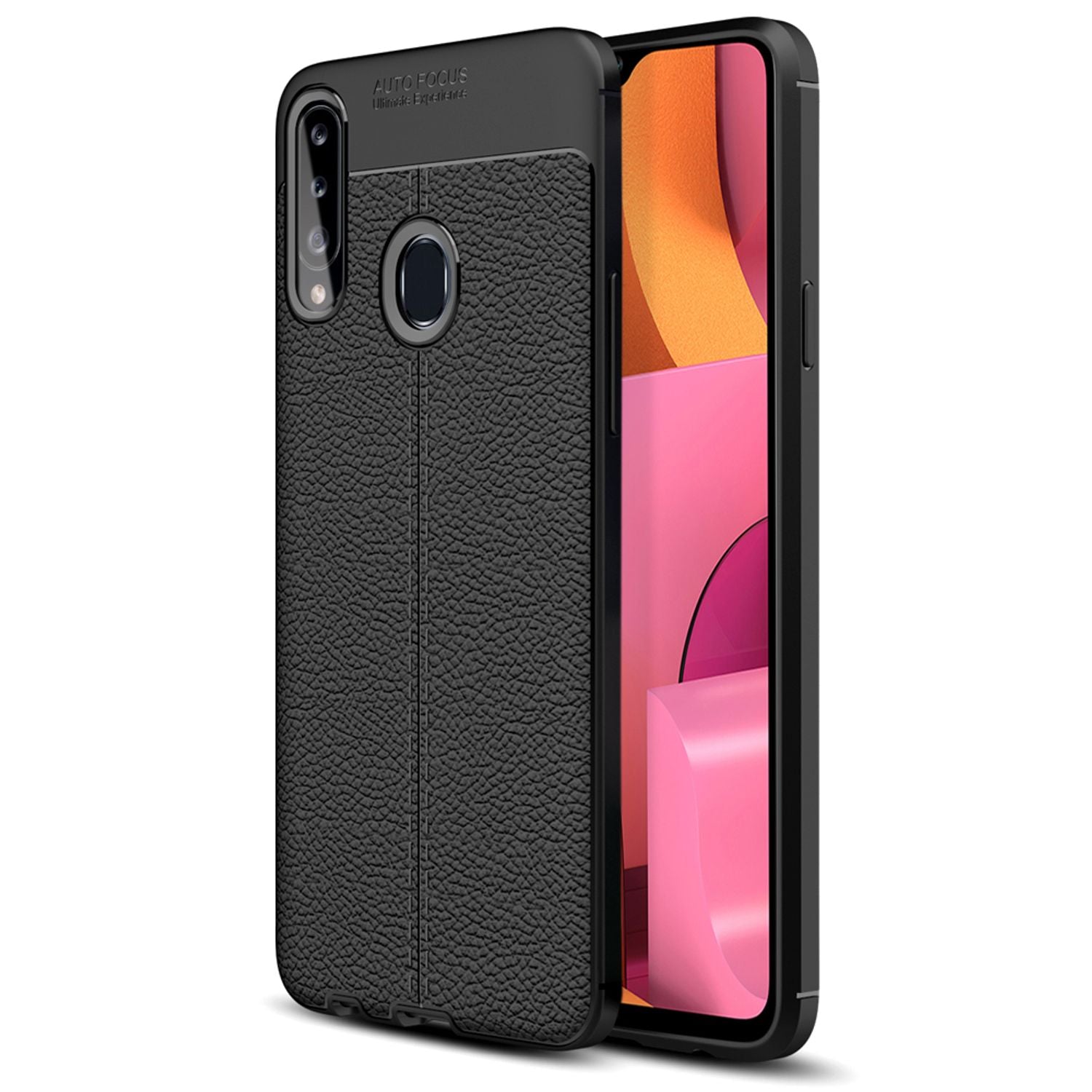 NALIA Design Handy Hülle für Samsung Galaxy A20s, Leder Look Case Cover Etui Default Title NALIA