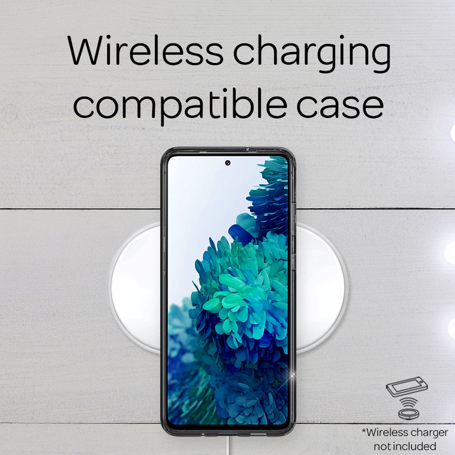 NALIA Glitzer Handyhülle für Samsung Galaxy S20 FE, Bling Handy Cover Schutz Case TPU Schwarz NALIA Protective Hülle