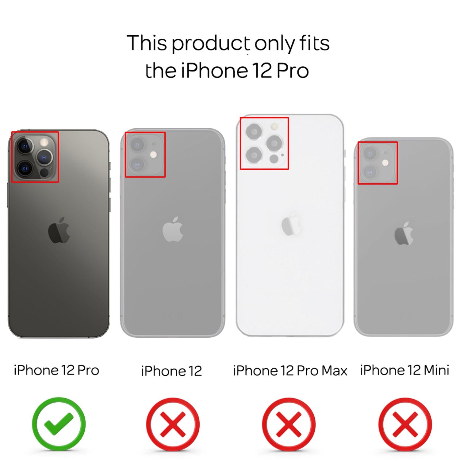 NALIA Extra Dünn Hard Case für iPhone 12 Pro, Ultra Slim Handy Hülle Schwarz NALIA SlimFit Hülle