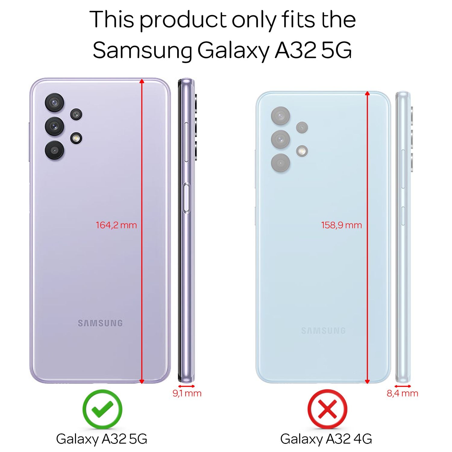 NALIA Glitzer Handy Hülle für Samsung Galaxy A32 5G, Silikon Cover Case Glänzend Silber NALIA Protective Hülle