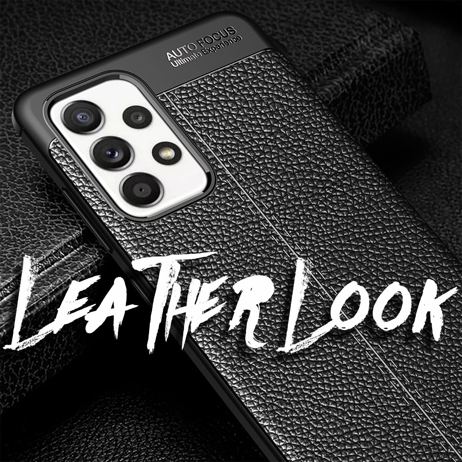 NALIA Case für Samsung Galaxy A52 5G / A52 / A52s 5G, Leder Look Handy Hülle Default Title NALIA