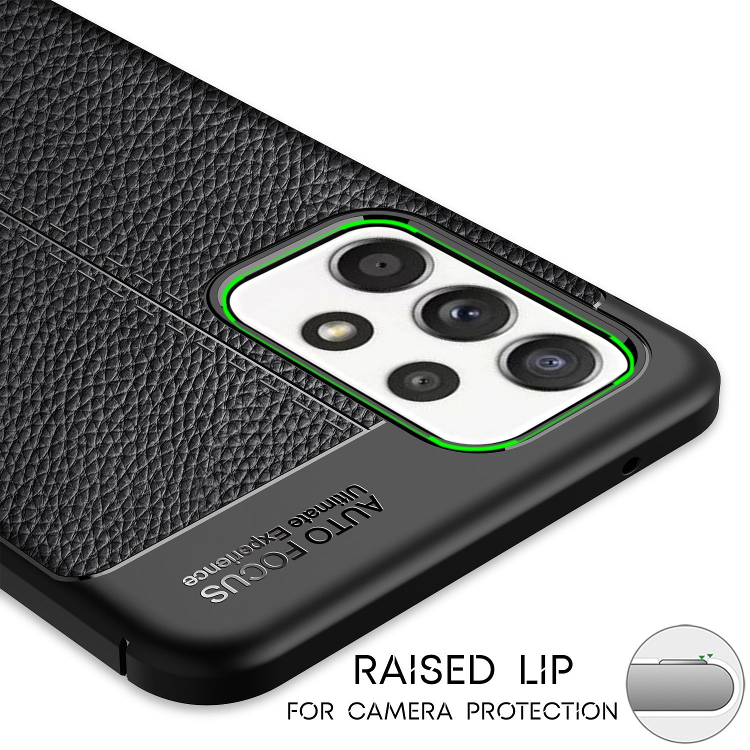 NALIA Case für Samsung Galaxy A52 5G / A52 / A52s 5G, Leder Look Handy Hülle Default Title NALIA