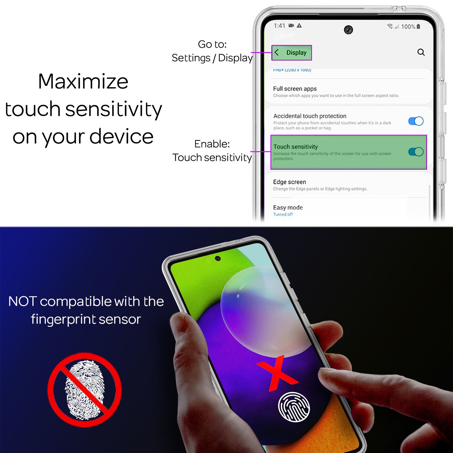 NALIA 360 Grad Handy Hülle für Galaxy A52 5G / A52 / A52s 5G, Full Cover Case Default Title NALIA Transparente Hülle