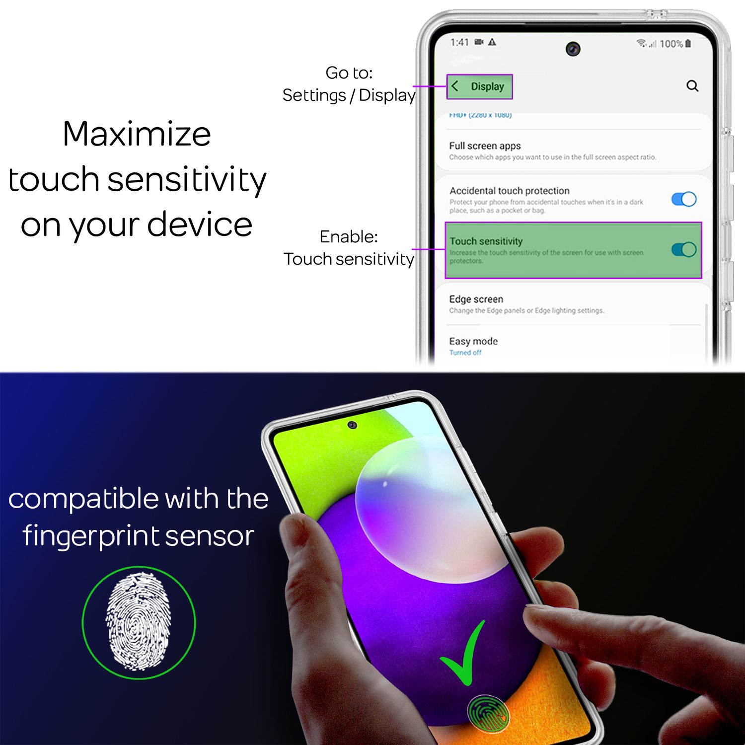 NALIA 360 Grad Handy Hülle für Galaxy A52 5G / A52, Transparent Full Cover Case Default Title NALIA Transparente Hülle