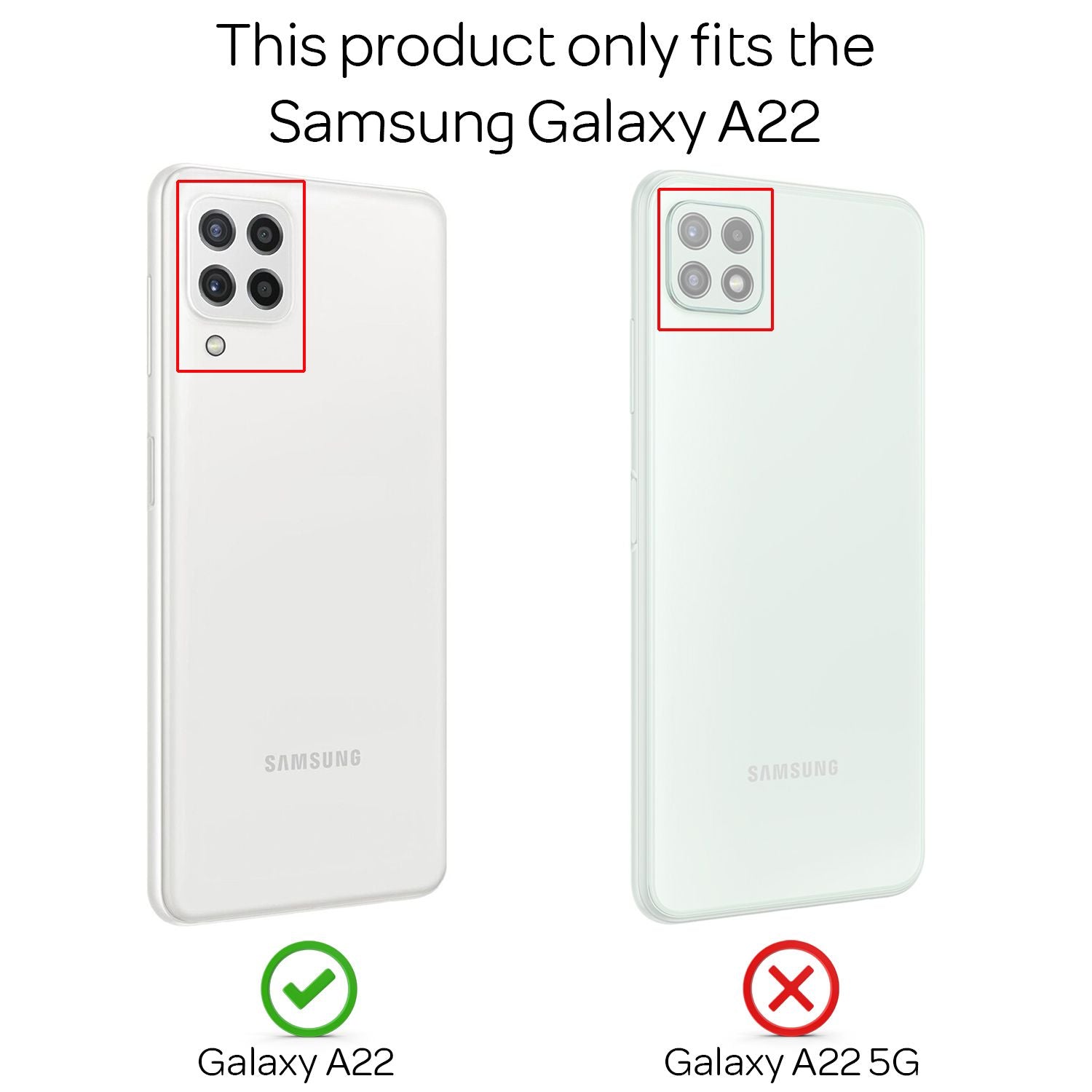 NALIA Military-Style Ringhülle für Samsung Galaxy A22, Extrem Schützend Stoßfest Schwarz NALIA Protective Hülle