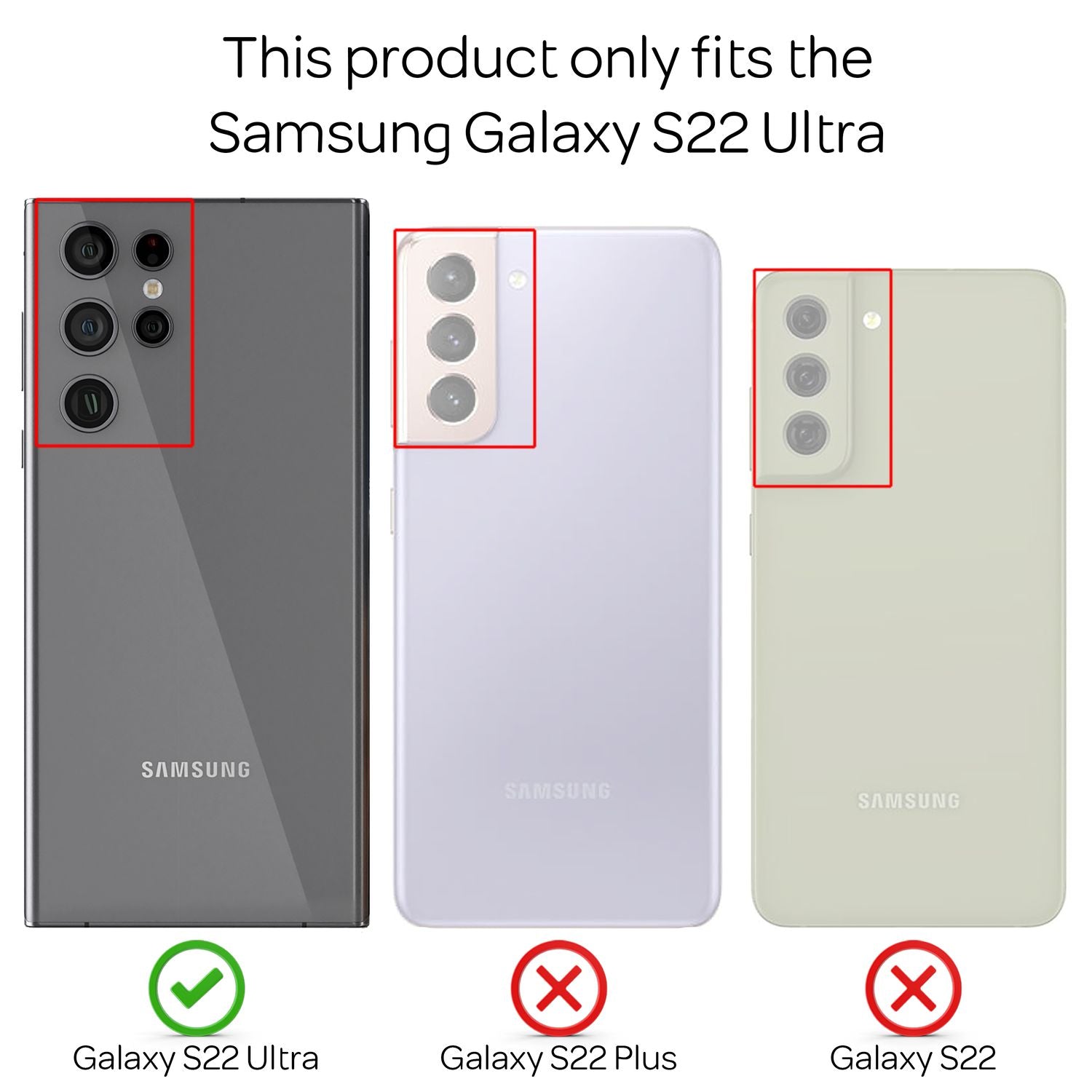 NALIA Ringhülle für Samsung Galaxy S22 Ultra